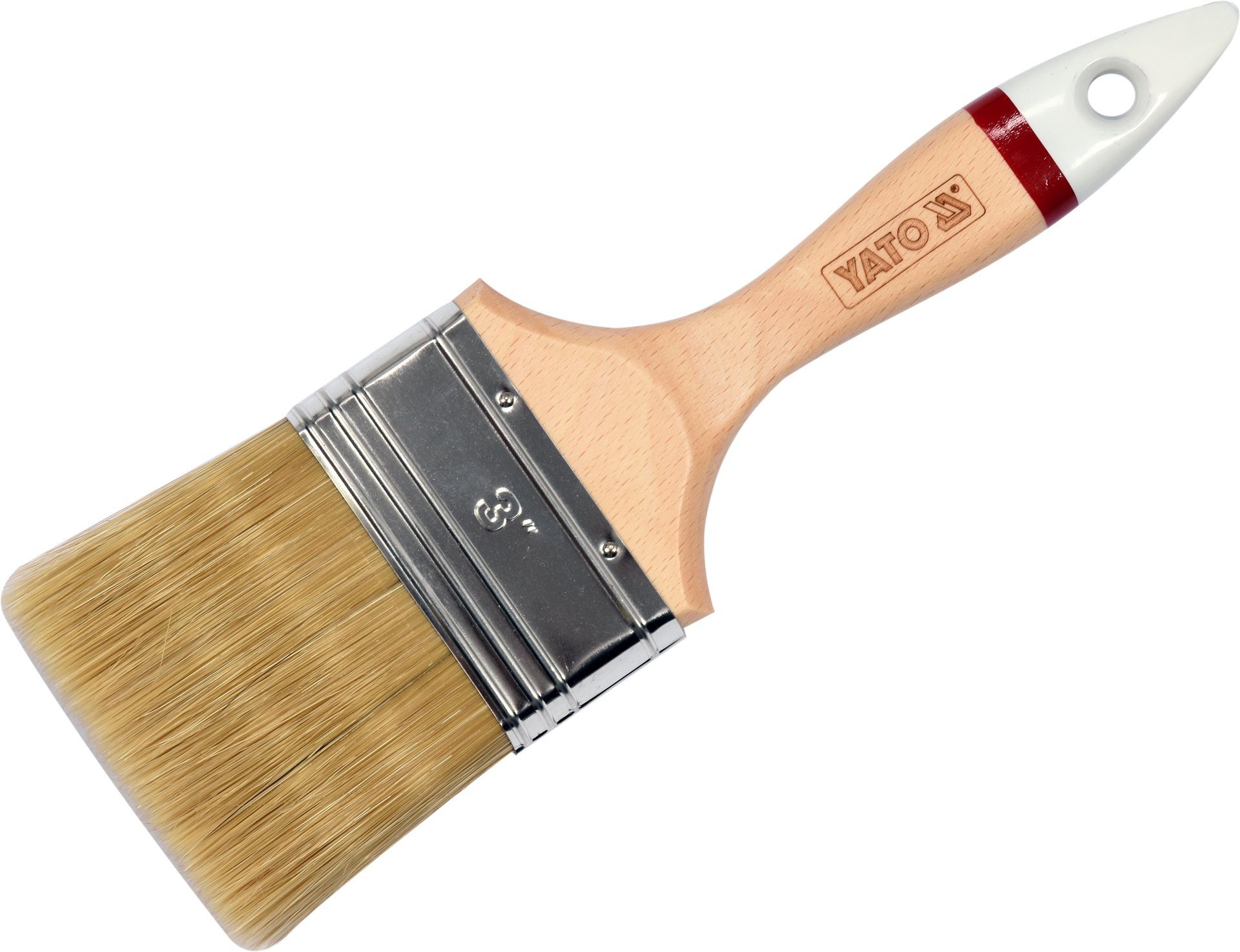 TRIZERATOP Malpinsel Englischer Profi-Pinsel 3 Zoll, Natur- und Synthetikborsten, (Englischer Profi-Pinsel 3 Zoll, Natur- und Synthetikborsten, Englischer Profi-Pinsel 3 Zoll, Natur- und Synthetikborsten)