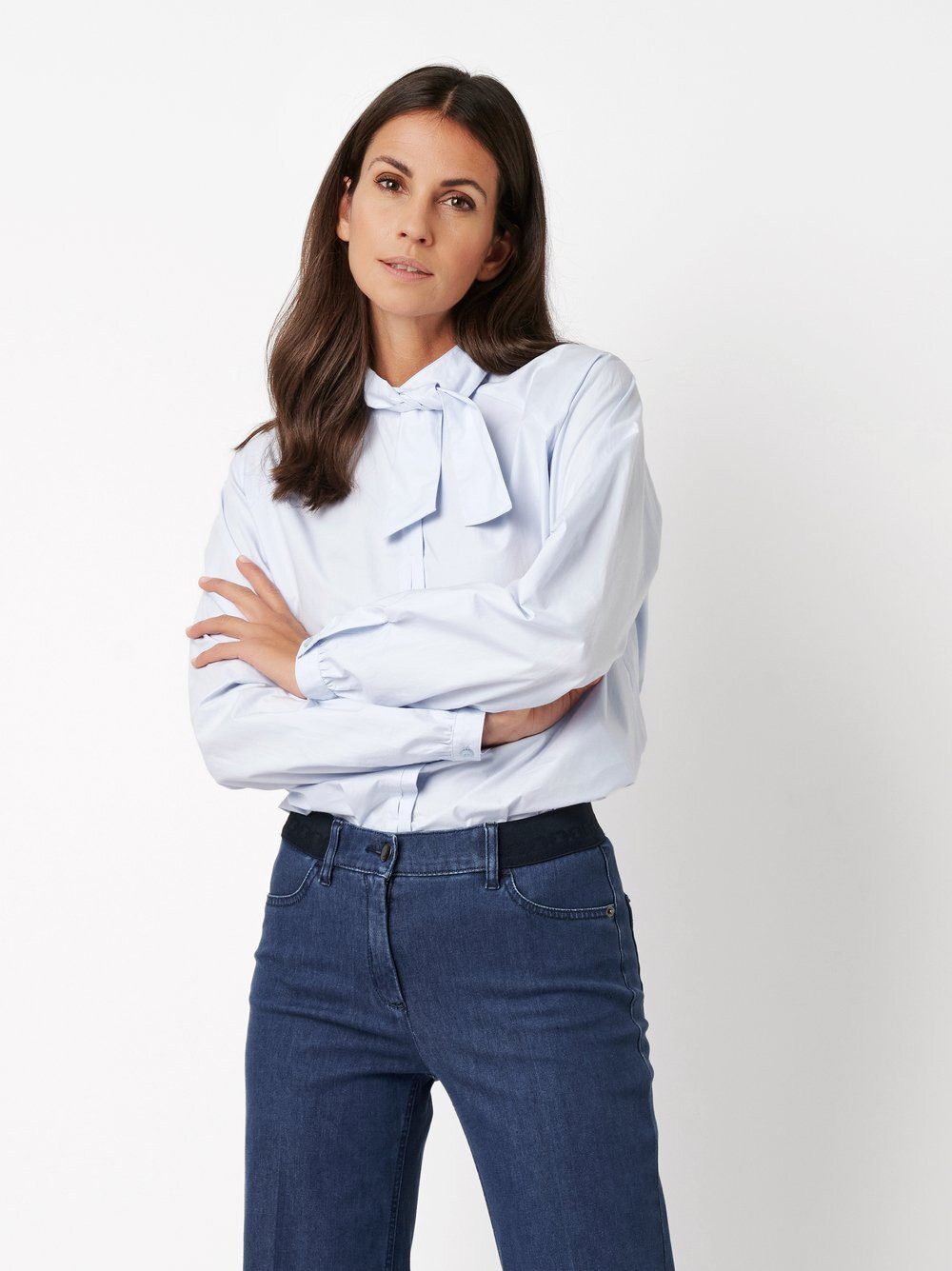 TONI Schluppenbluse Bernice mit kurzer Schluppe