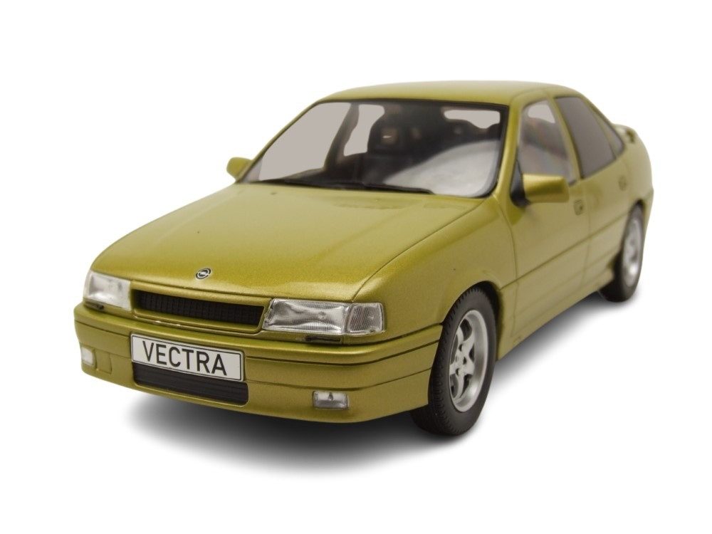 MCG Modellauto Opel Vectra A 2000 1988 gelb, Maßstab 1:18