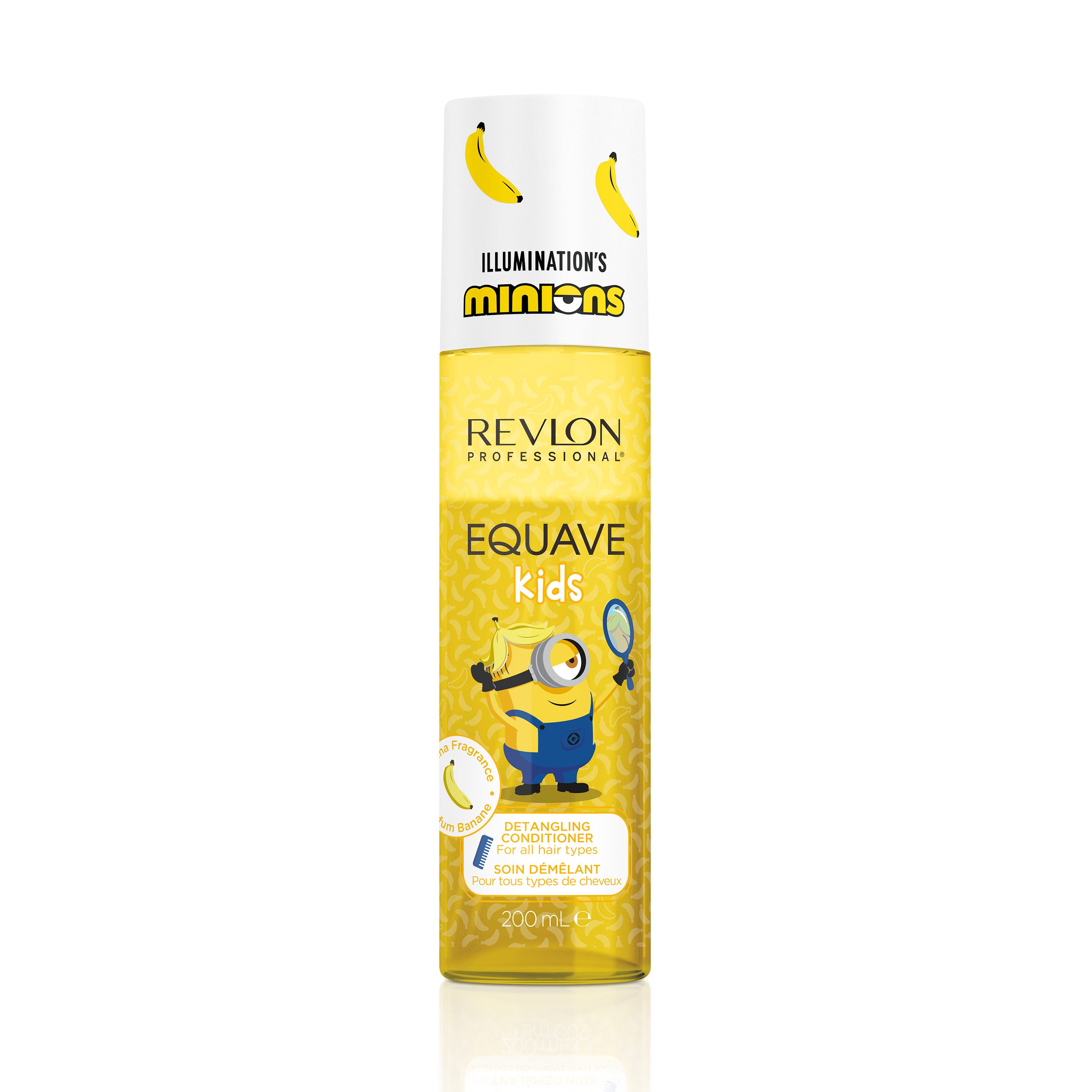 REVLON PROFESSIONAL Leave-in Pflege EQUAVE KIDS MINIONS DETANGLING CONDITIONER, Vegan & Dermatologisch getestet, Special Edition