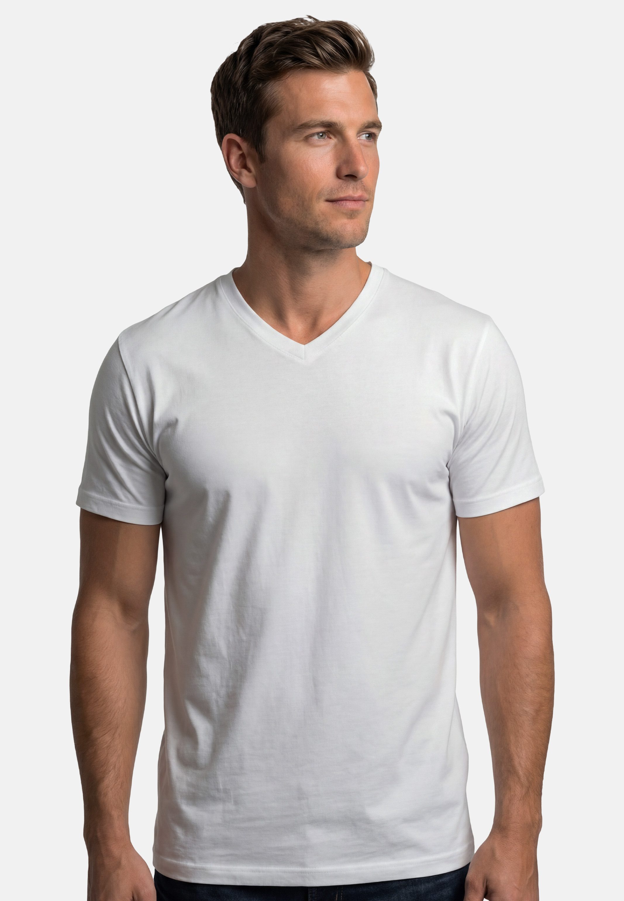 RAGMAN Unterhemd 4er Pack Basic (Spar-Set, 4-St) Unterhemd / Shirt Kurzarm günstig online kaufen