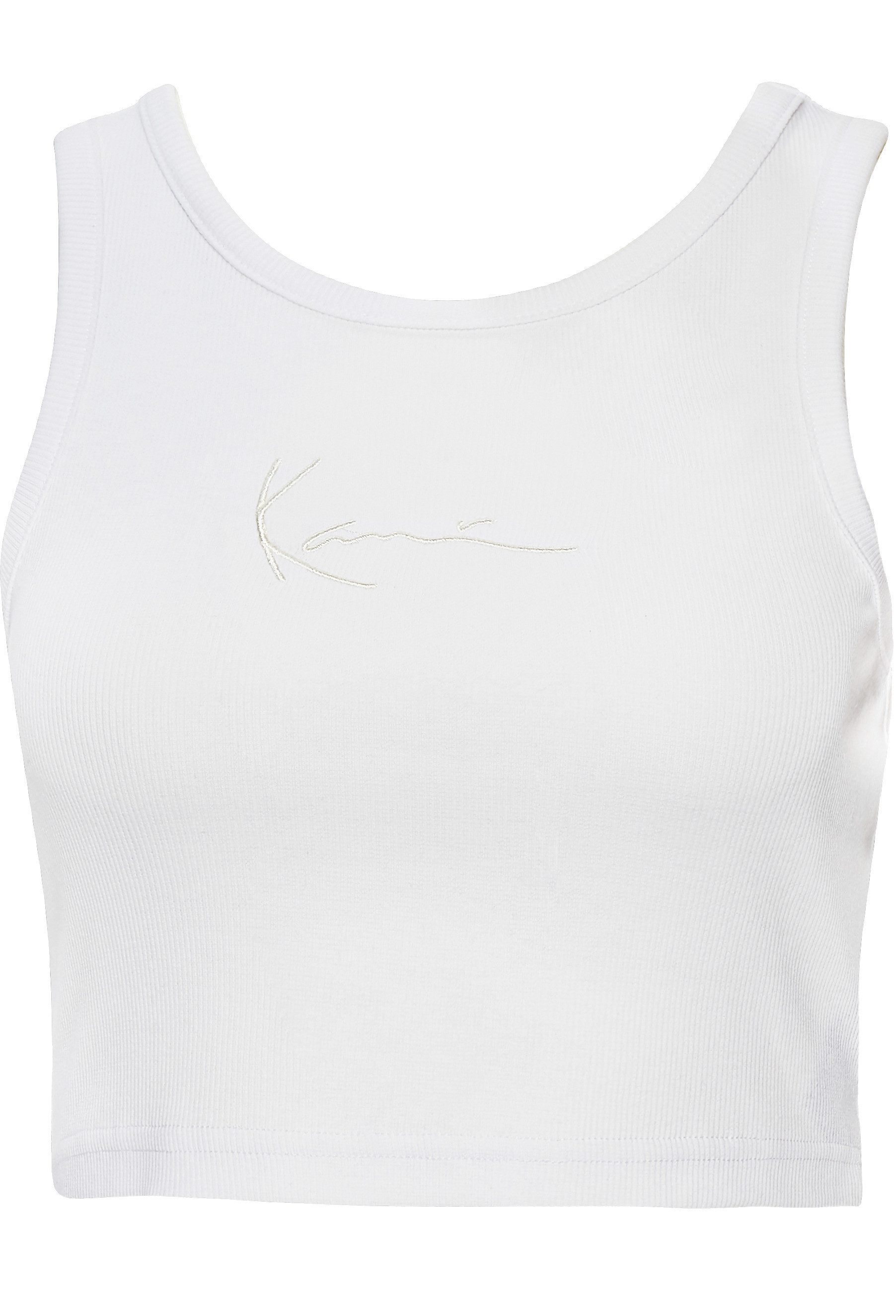 Tanktop Karl Kani Damen KW232-032-2 KK Small Signature Racer Rib Top