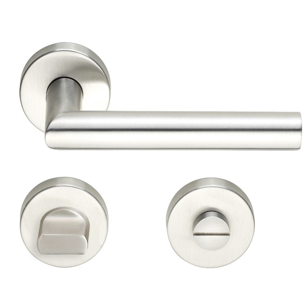 MeinTürgriff Drückergarnitur Toulouse Edelstahl Türgriff für Innentüren L-F günstig online kaufen