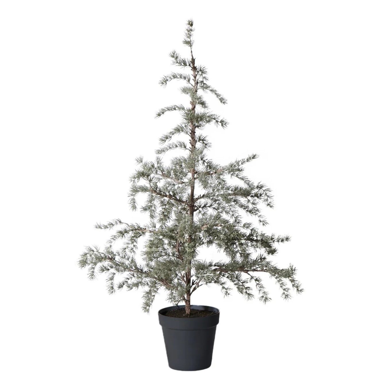 Winterliche Kunstpflanze Kunstbaum mit Beleuchtung CEDILLE, Lene Bjerre, Höhe 120 cm