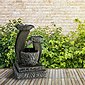blumfeldt Wasserspiel »Fantaghiro Zierbrunnen Gartenbrunnen 3W Solar LED Polyresin Steinoptik«, 41 cm Breite, Bild 2