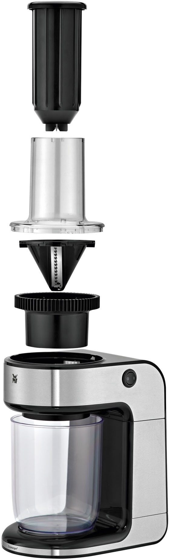WMF Spiralschneider KULT X, 80 W, mit 3 Schneideeinsätzen