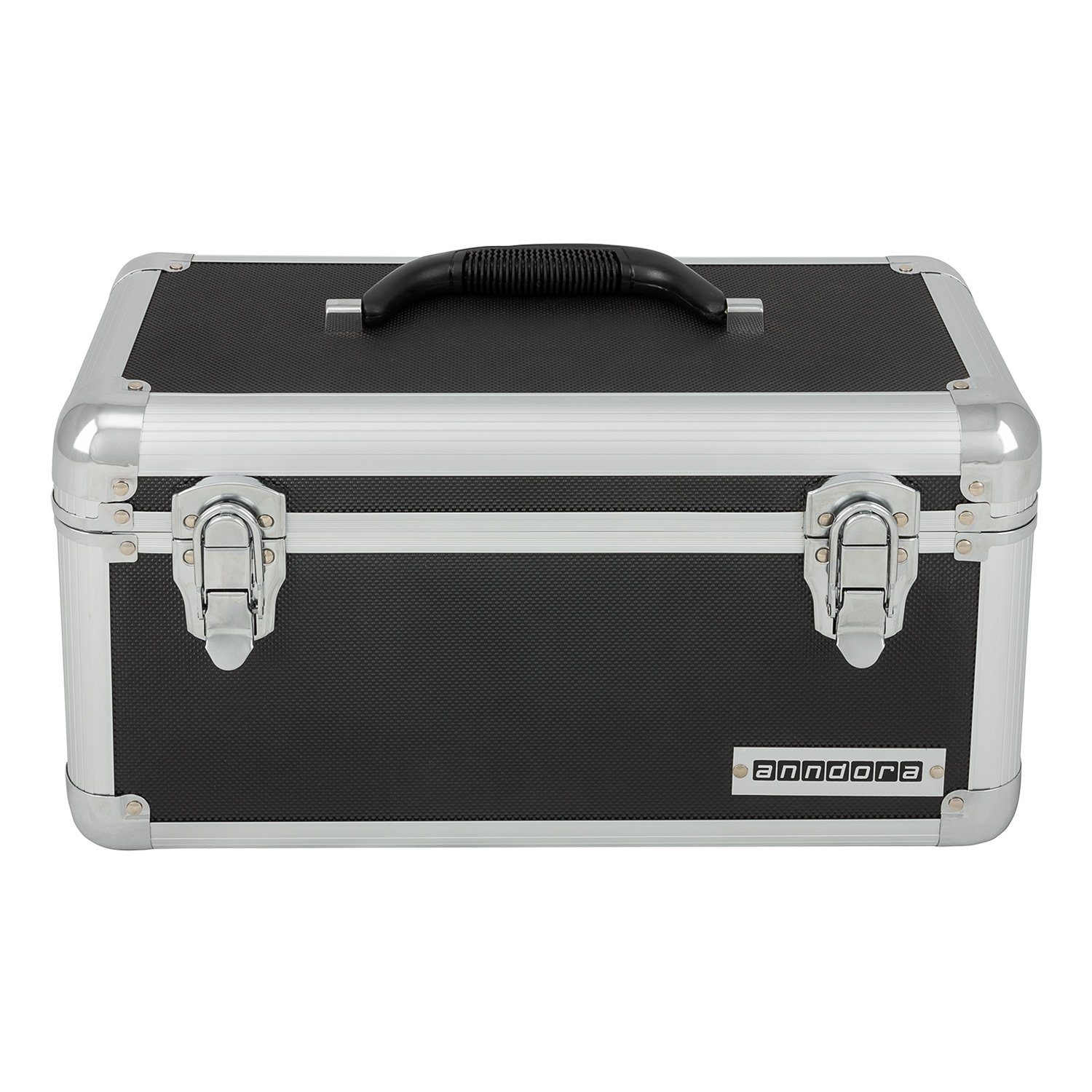 anndora Werkzeugkoffer 13 Liter Transportbox Werkzeugkasten, herausnehmbare Fächerschale - 2 Schnappschlösser - 1,6 Kg leicht