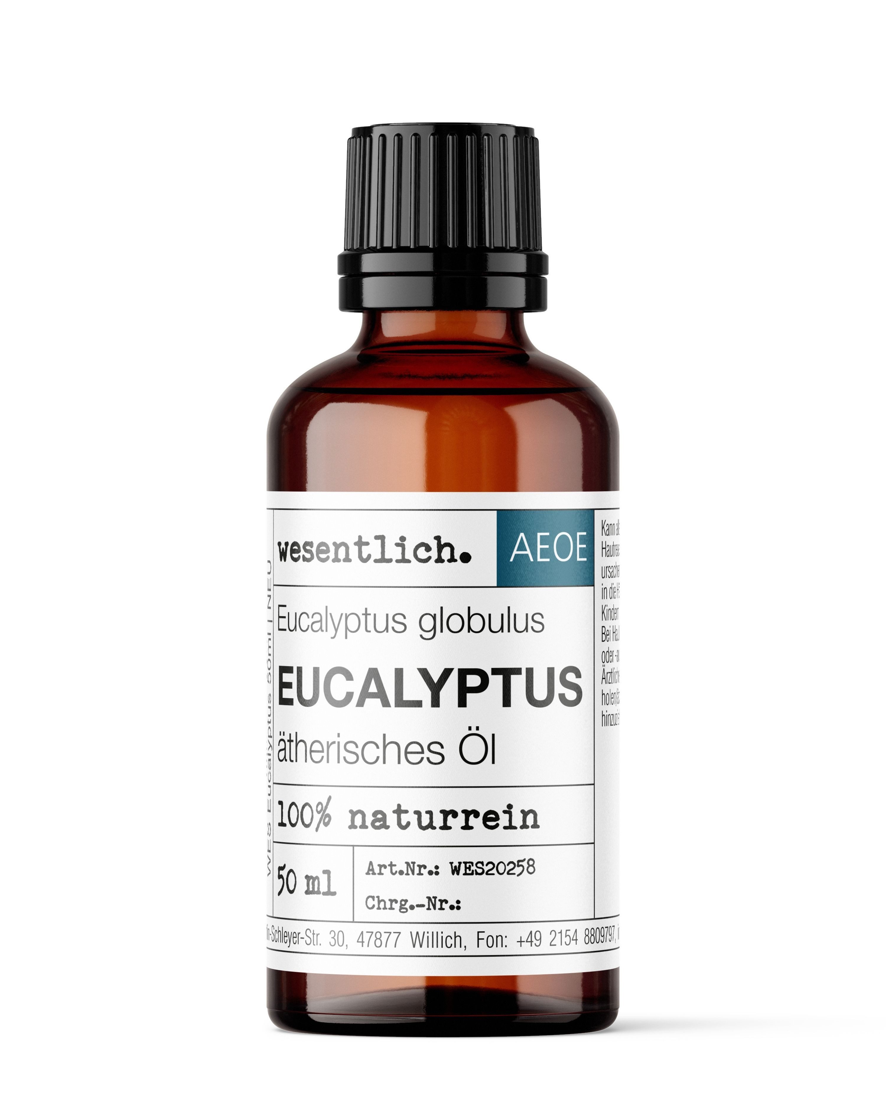 wesentlich. Duftöl Eukalyptusöl 50ml – ätherisches Öl