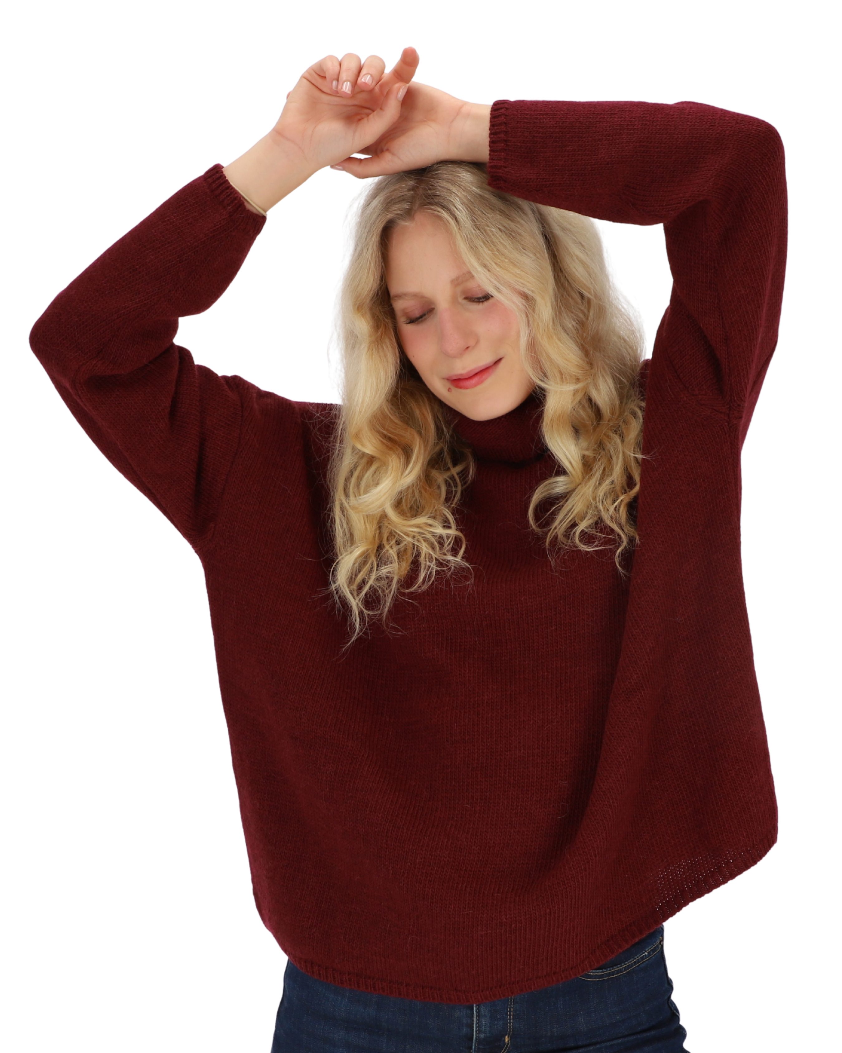 Strickpullover Rollkragenpullover