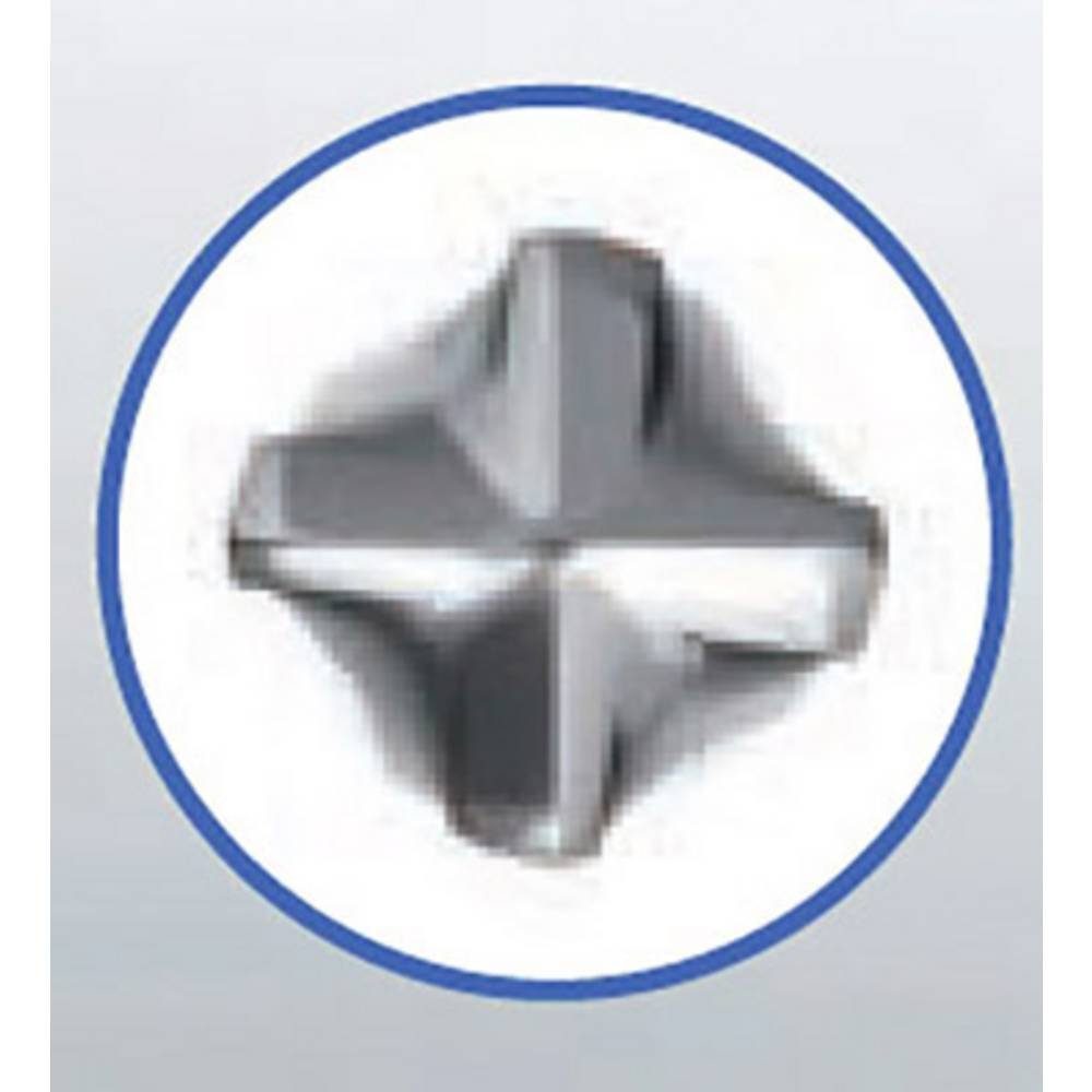 Alpen Spiralbohrer SDS-plus Hammerbohrer ”FORCE X”, 4 Schneiden 0082500600100