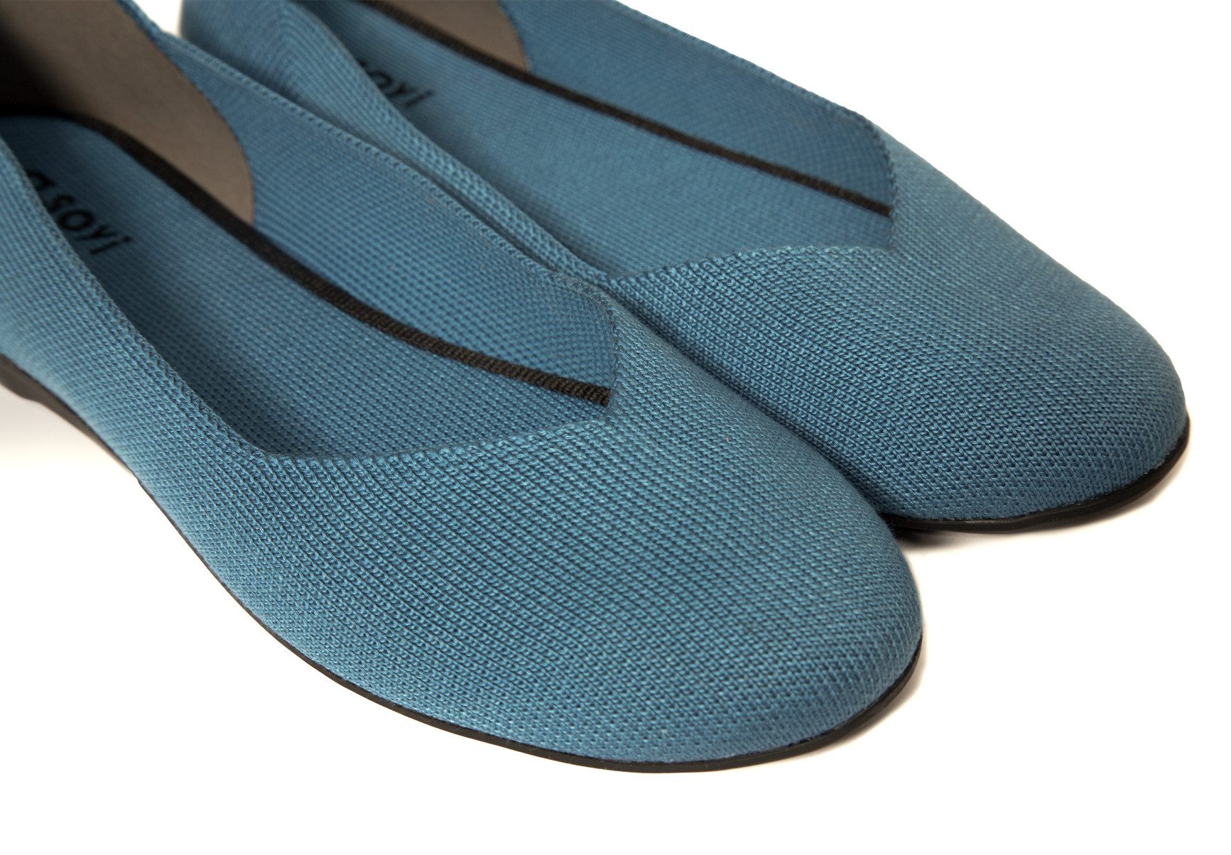 a. soyi Kera Ballerina mit atmungsaktiven Strickgewebe aus TENCEL™ Fasern Ballerina