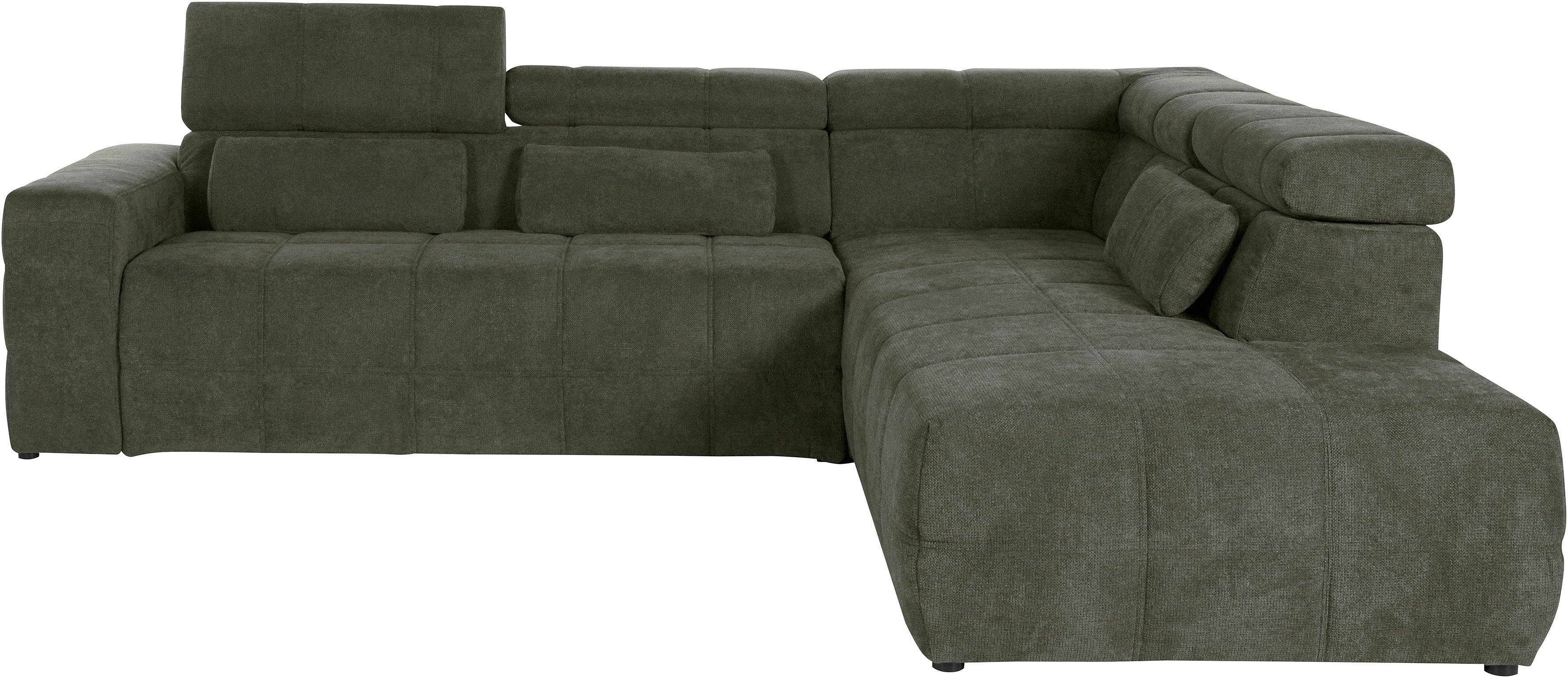 DOMO collection Ecksofa "Modica, zeitlos und elegant, L-Form", moderne Opti günstig online kaufen