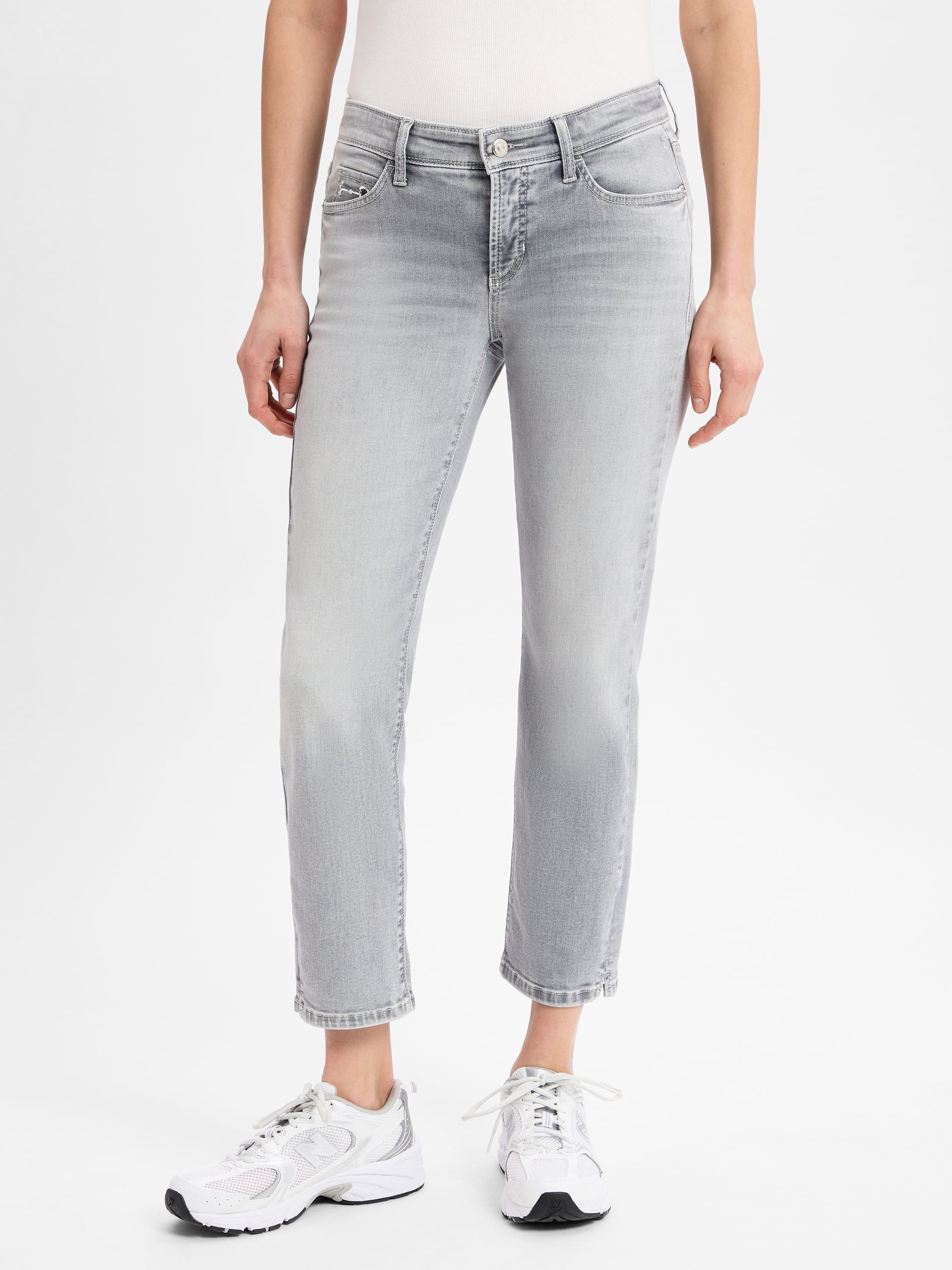 Cambio Straight-Jeans Piper Short