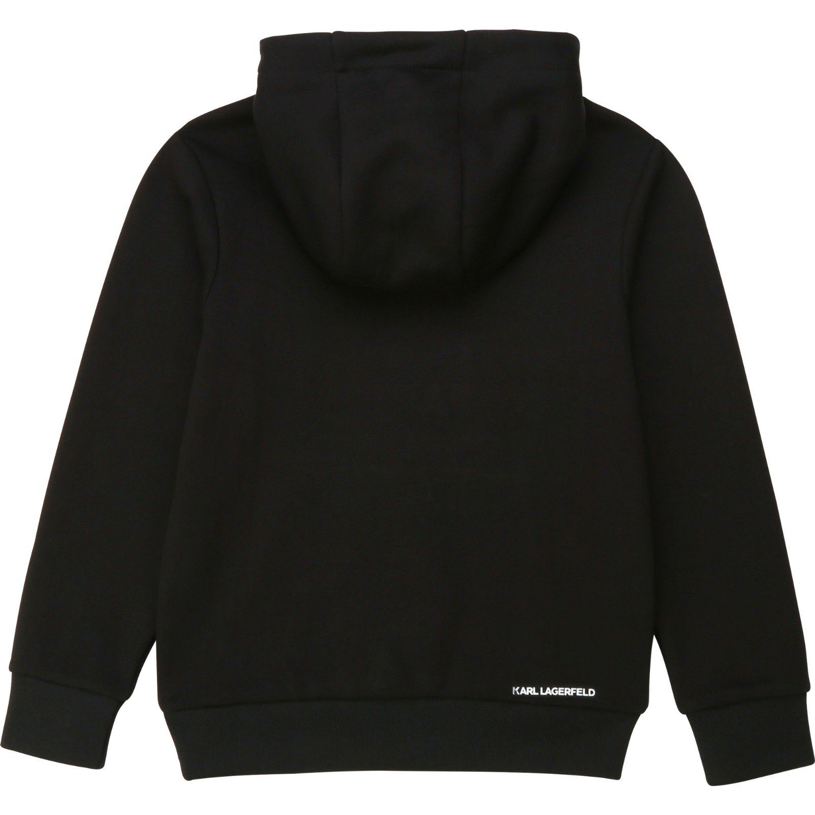 KARL LAGERFELD Kapuzenpullover Karl Lagerfeld Kapuzensweatshirt schwarz