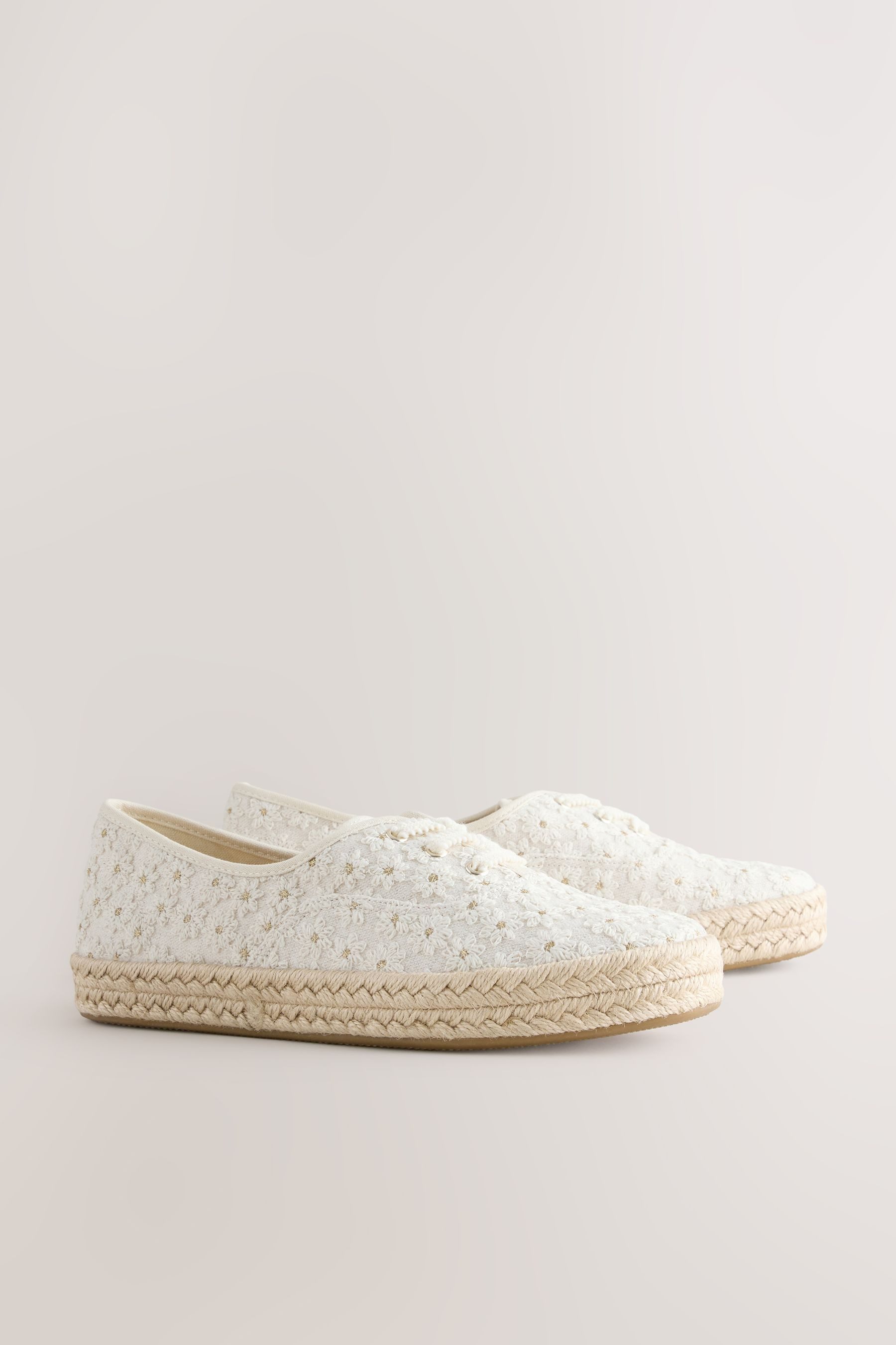 Next Forever Comfort® Espadrille-Sneaker zum Schnüren Espadrille (1-tlg)