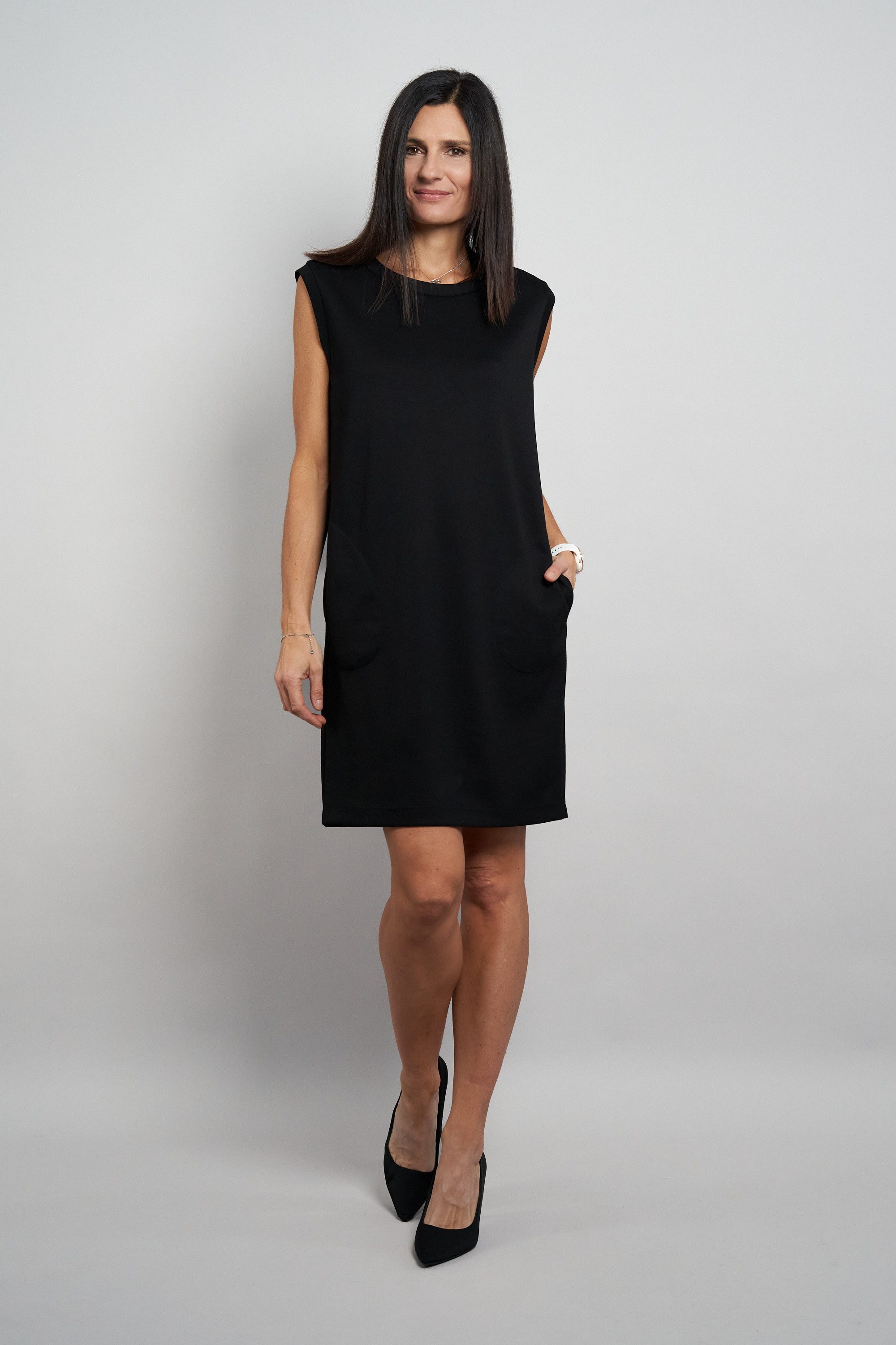 Seidel Moden Shirtkleid Otto exclusiv ohne Ärmel - MADE IN GERMANY