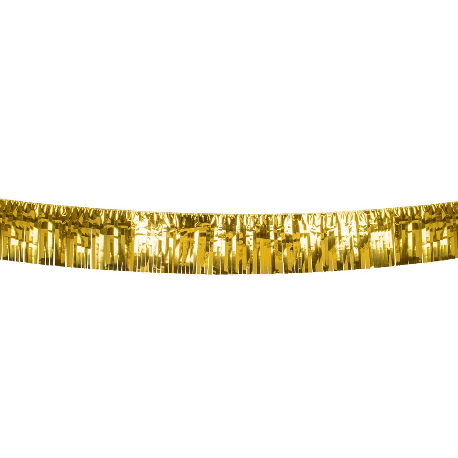 Boland Hängedekoration Fransengirlande 600 cm, Metallic Gold