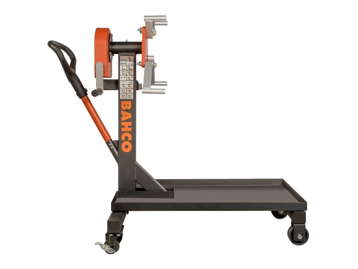 BAHCO Getriebeheber mit Getriebe 500 kg, 360° drehbar, 500 kg Tragkraft, 70:1-Getriebe