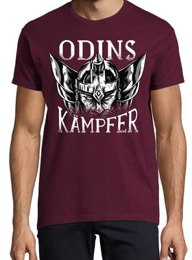 Youth Designz T-Shirt Odins Kämpfer Herren T-Shirt mit Trendigem Frontdruck