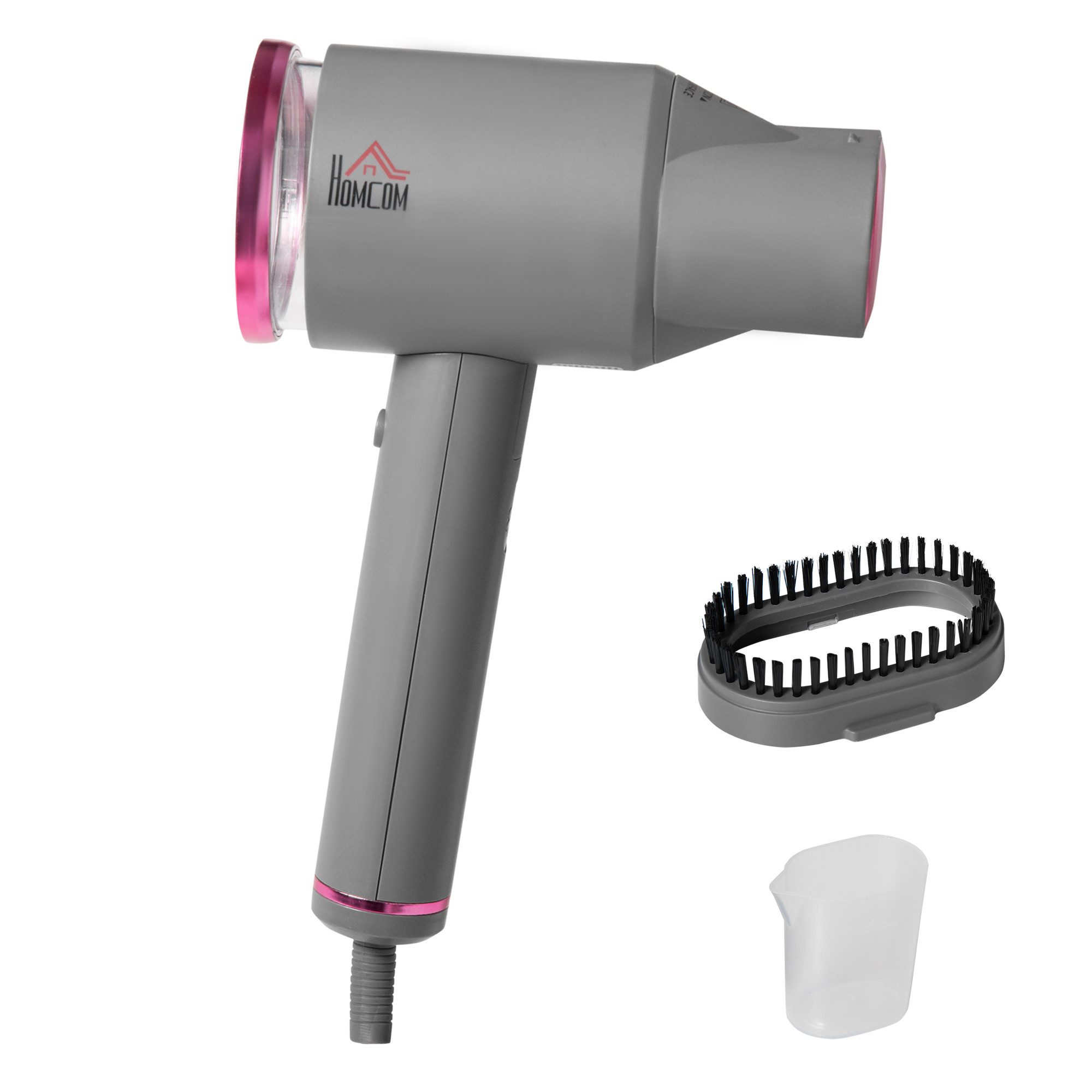 DOPWii Пар Пар Dampfbürste Пароход Reisebügeleisen für Kleidung Hemden, 1520 W, Dampfbügeleisen mit 160 ml Wassertank 1520 W 27,5 x 18,2 x 9 cm