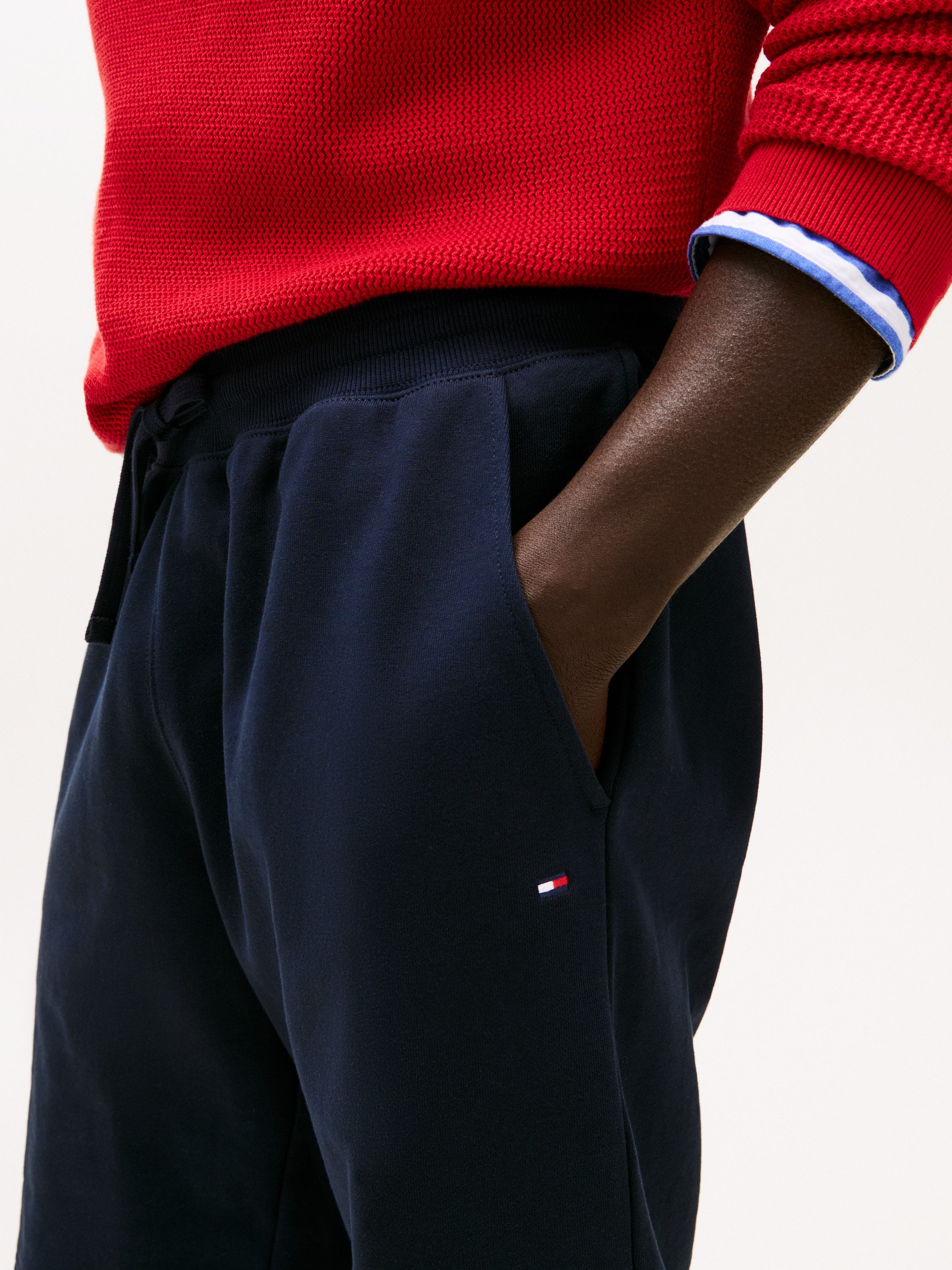 Tommy Hilfiger Sweatshorts ESSENTIAL TERRY Regular fit mit elastischem Bund
