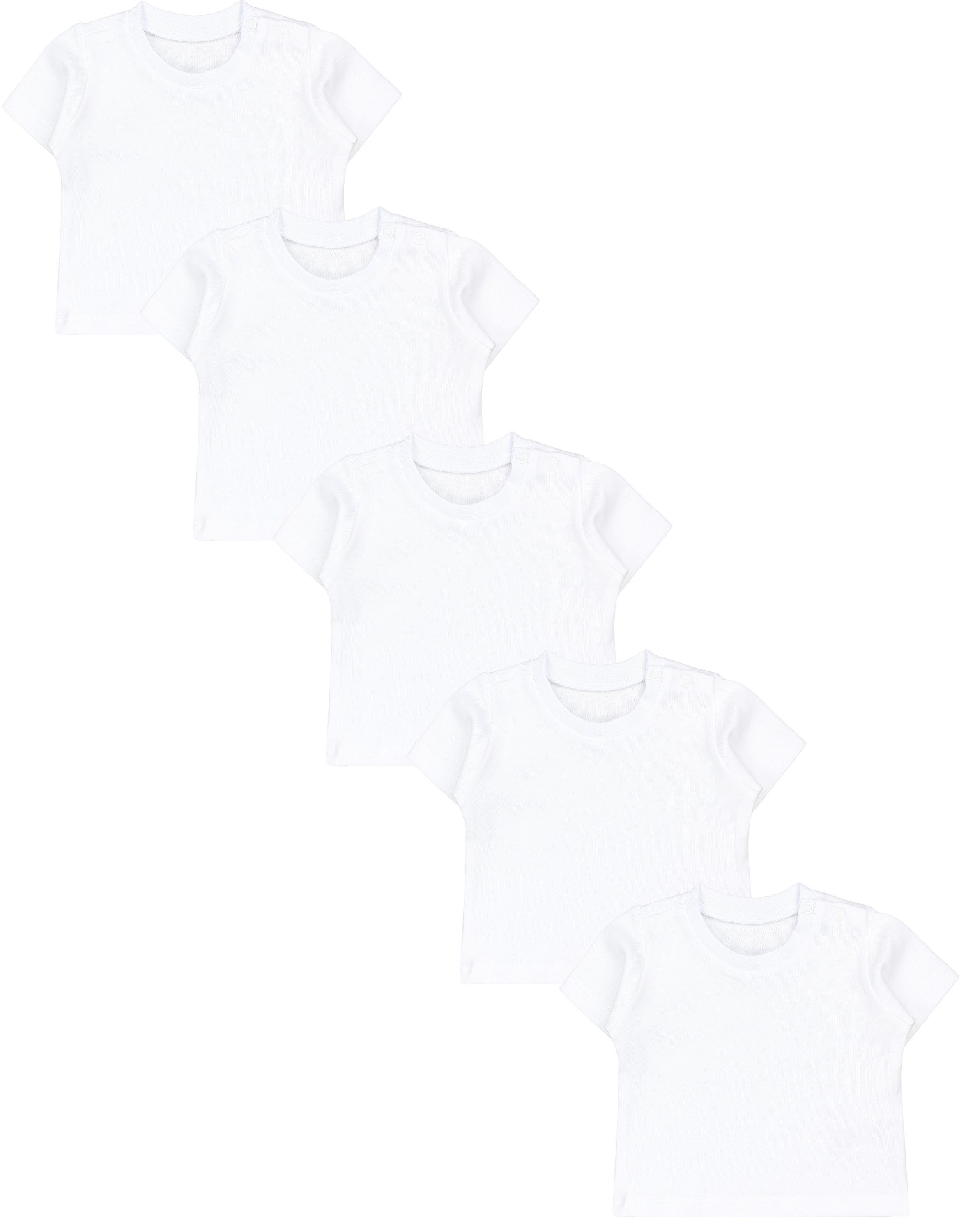 TupTam T-Shirt TupTam Baby Jungen Kurzarm T-Shirt 5er Set