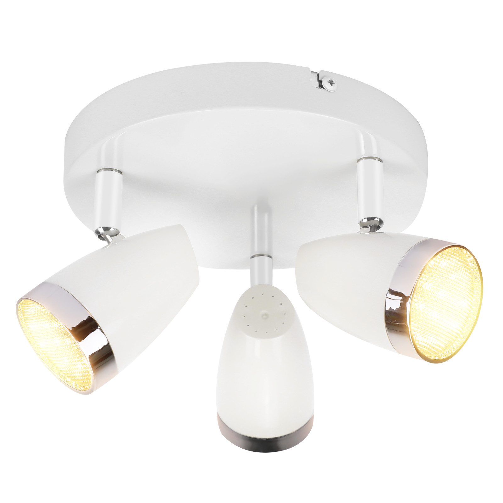 ZMH Deckenstrahler 1/2/3/4 Flammig 4/6/12/16W Deckenlampe günstig online kaufen
