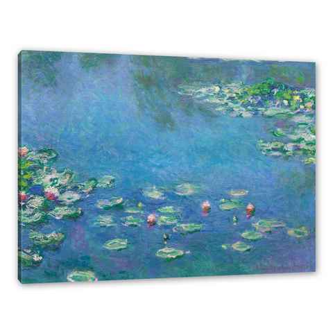 Pixxprint Leinwandbild Claude Monet - Seerosen  III, Claude Monet - Seerosen  III (1 St), Leinwandbild fertig bespannt, inkl. Zackenaufhänger