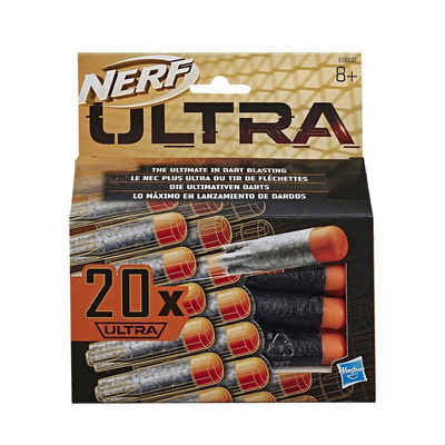 Hasbro Blaster Nerf Ultra Darts - 20 Stück - Nachfüllpackung (20-tlg), Reichweite: 36 Meter