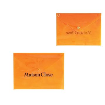 Maison Close String Maison Close Corps a Corps Neon- Mini String, Orange/Gold L