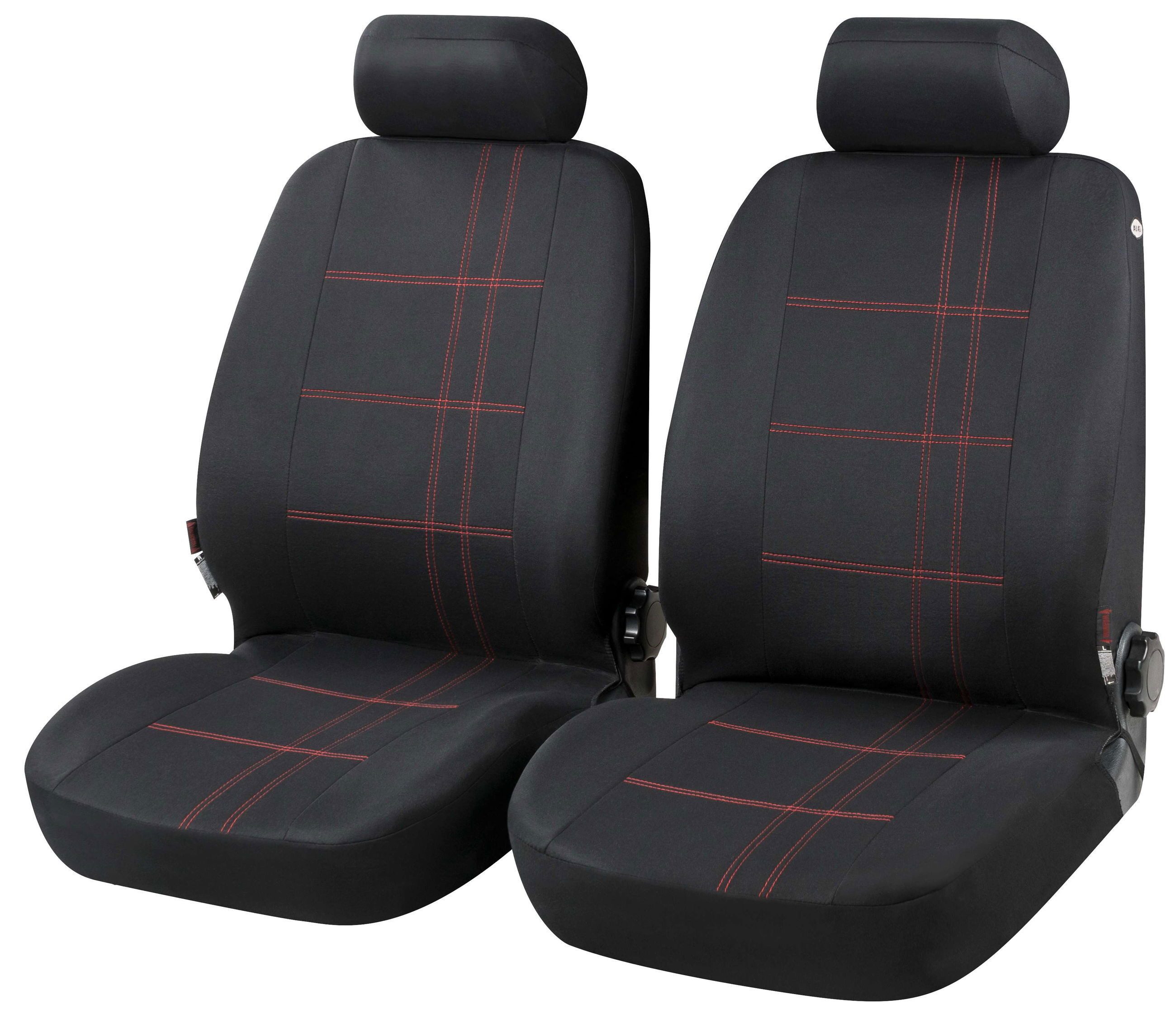 CarComfort Autositzbezug Autositzbezug Nashville, 2 Vordersitzbezüge 2tlg, 2 Kopfstützenbezüge, 6-tlg.