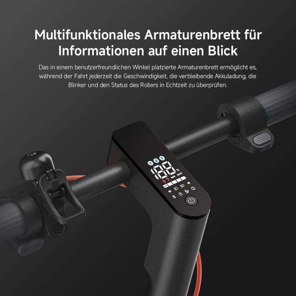 Xiaomi E-Scooter Electric Scooter 5, 350 W, 20 km/h, Electric Scooter, mit Straßenzulassung, bis zu 60 km Reichweite