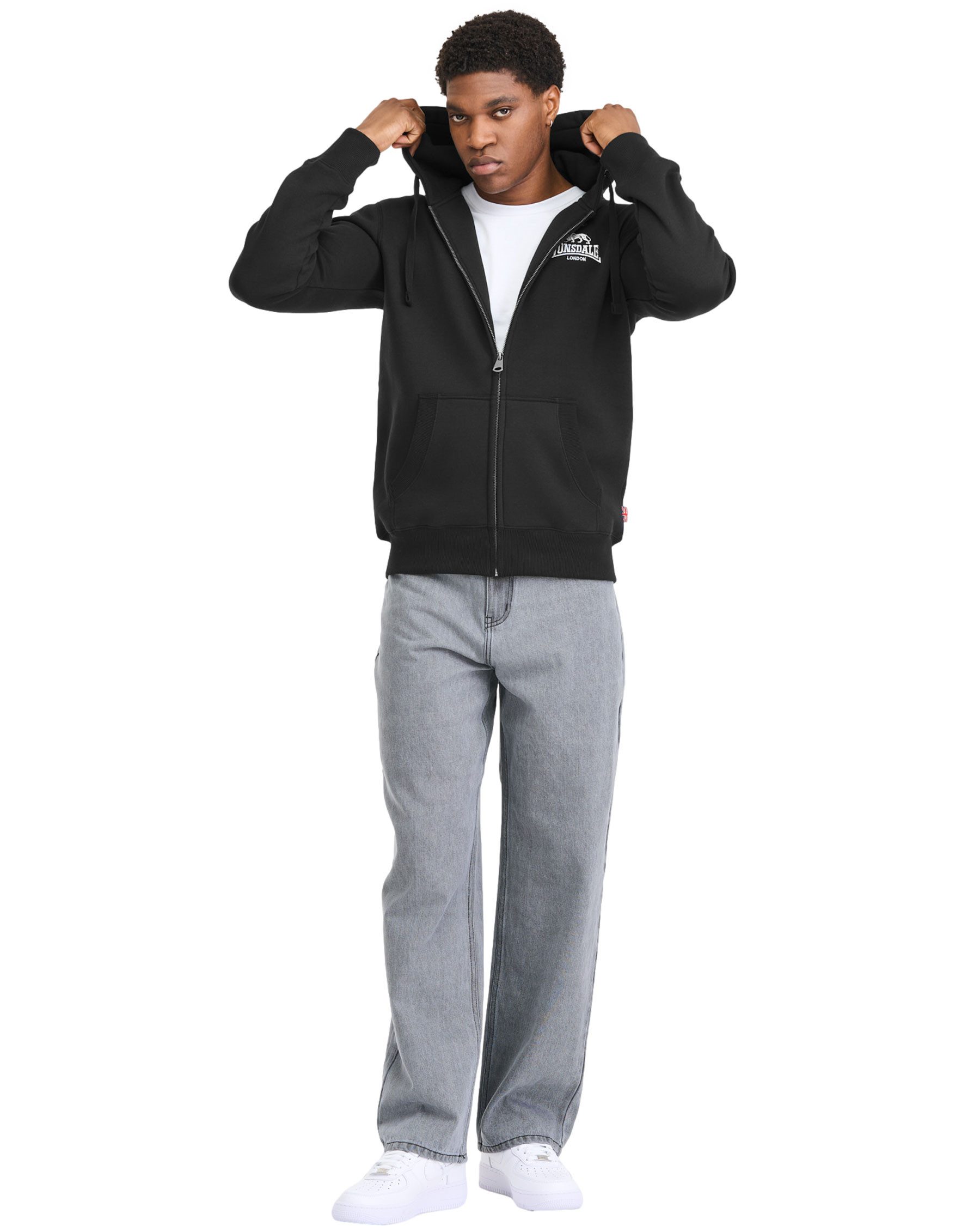 Lonsdale Kapuzensweatjacke Lonsdale Kapuzensweatjacke Rotherhithe mit Kapuze
