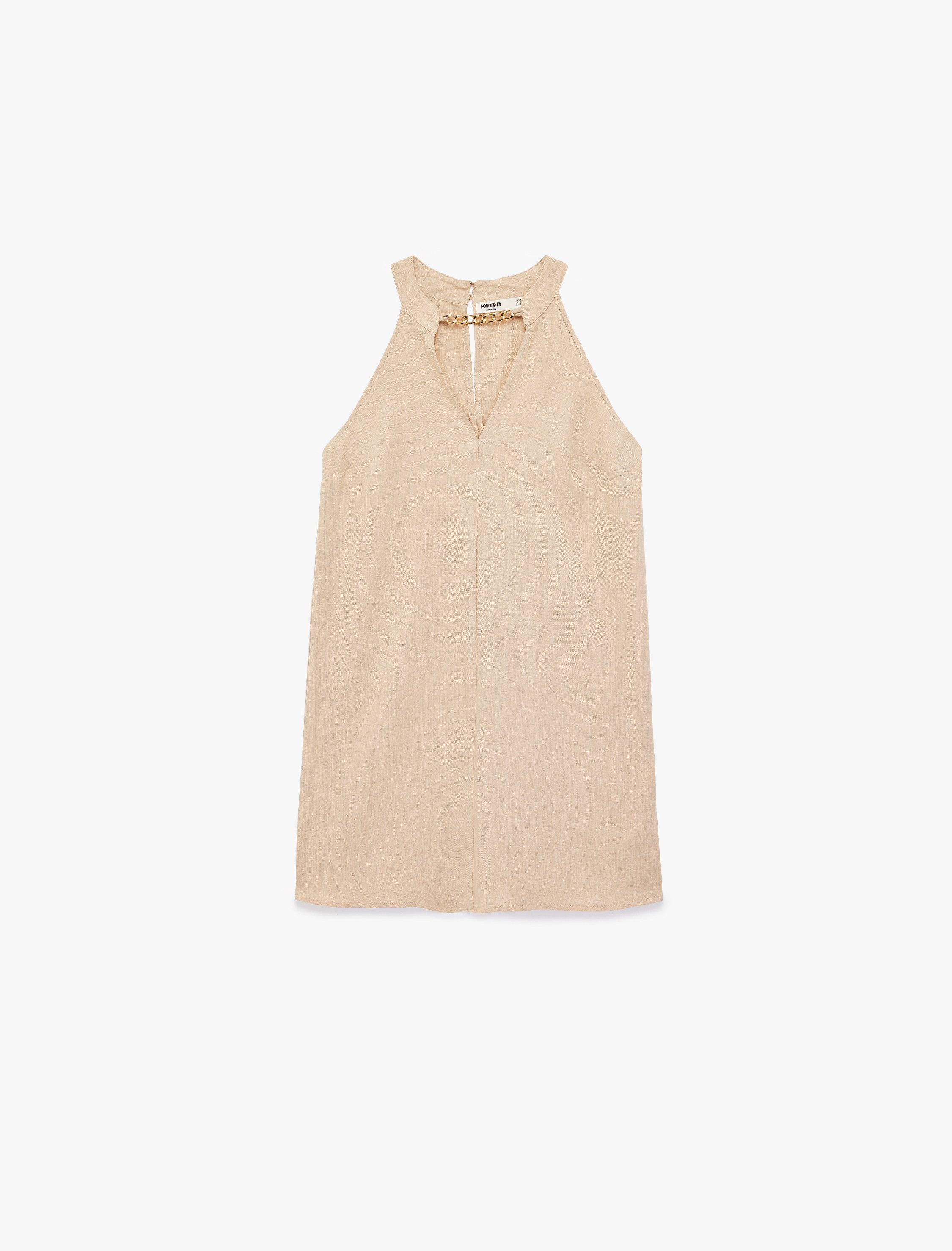 Koton Minikleid Koton Ärmelloses Mini-Halterkleid