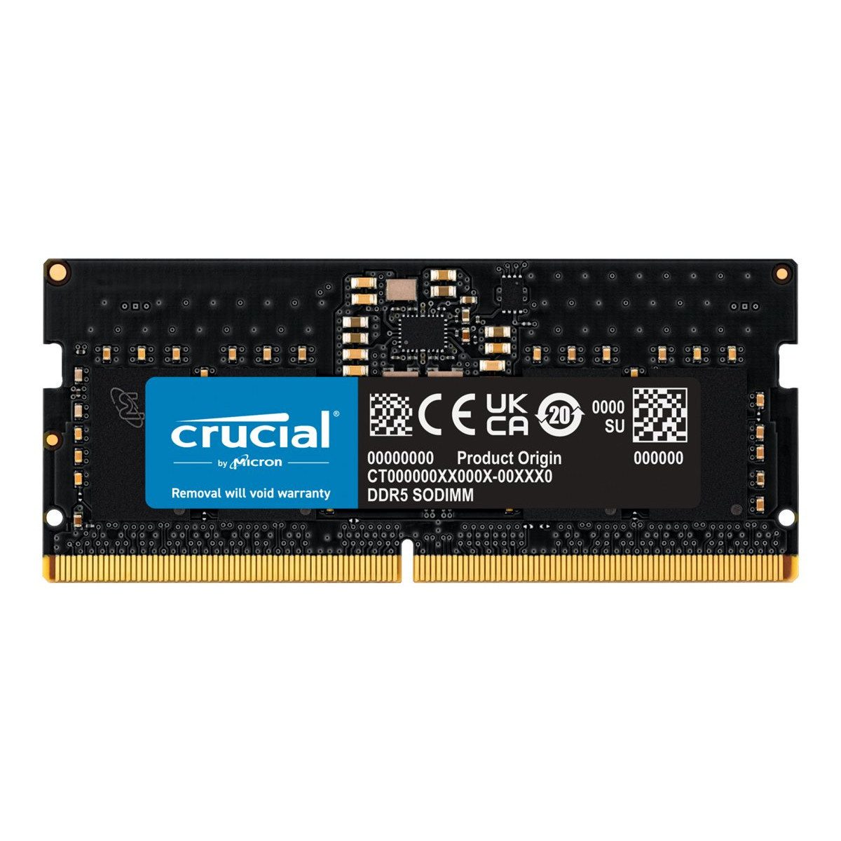 Crucial 8GB DDR5-4800 SO-DIMM Arbeitsspeicher Arbeitsspeicher