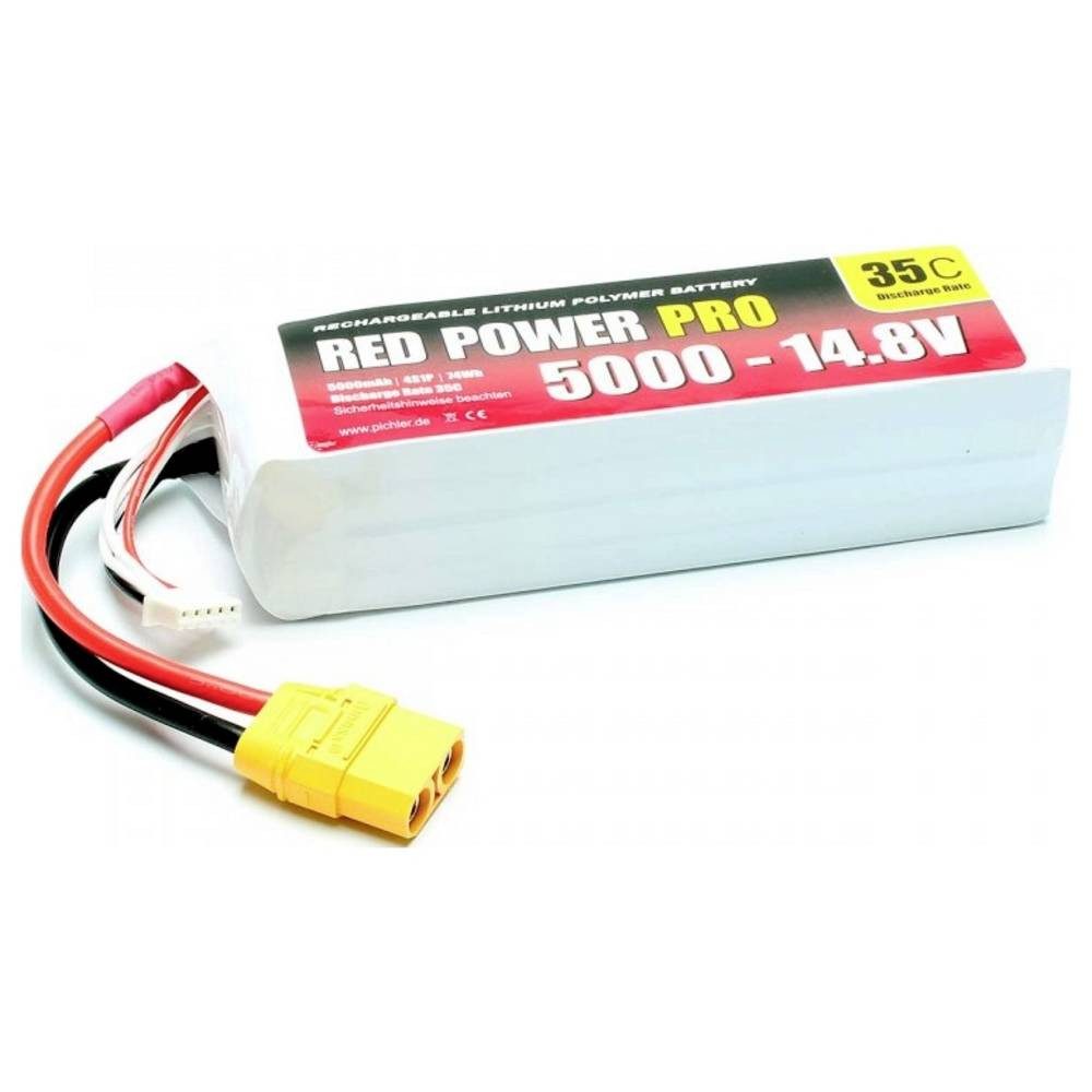 Red Power LiPo Akku PRO 5000 - 14.8V 19125 Akku