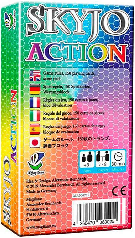 Magilano Spiel SKYJO ACTION, Familienspiel, Made in Germany
