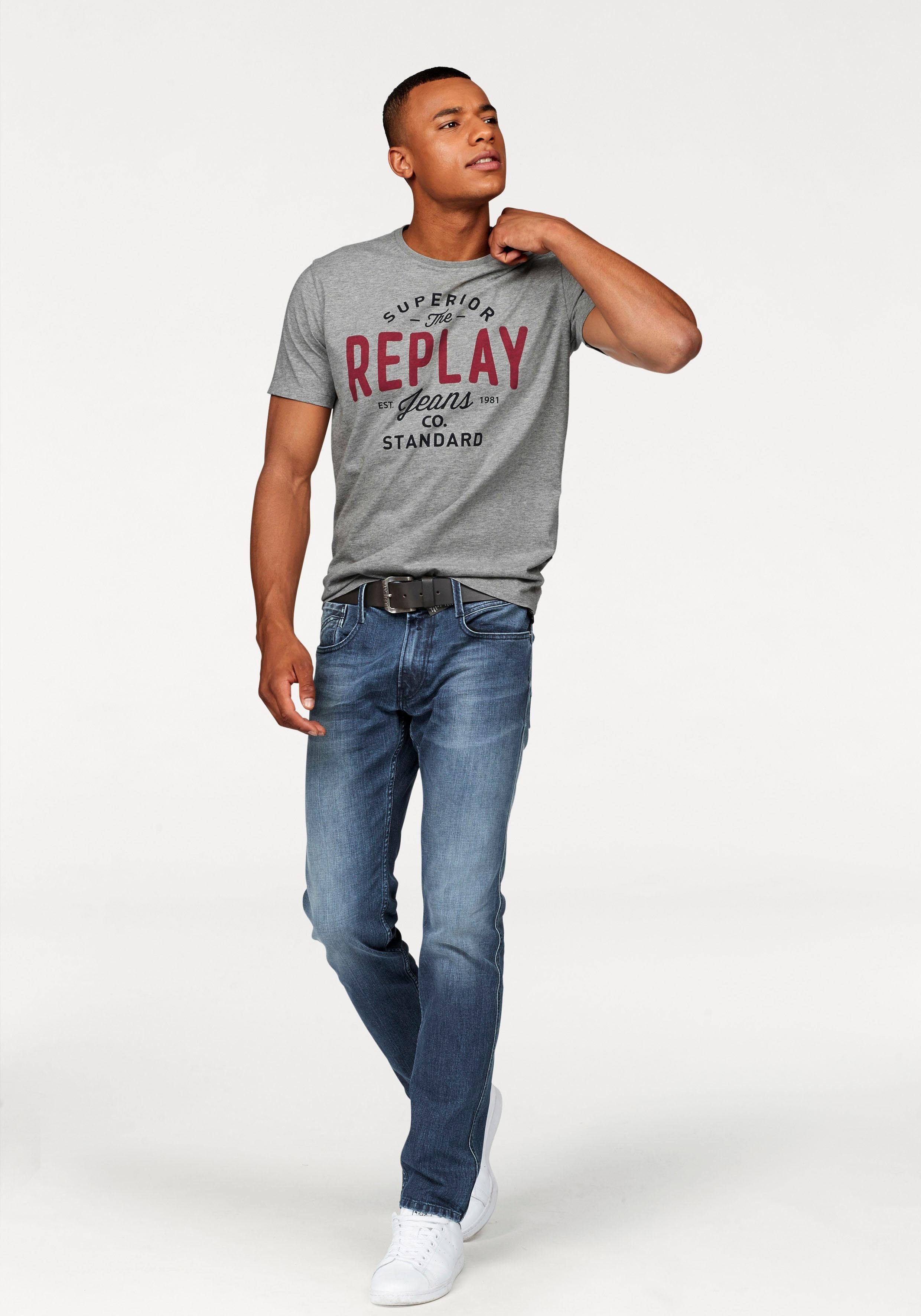 Replay T-Shirt mit Markendruck – Bild 4 von 5