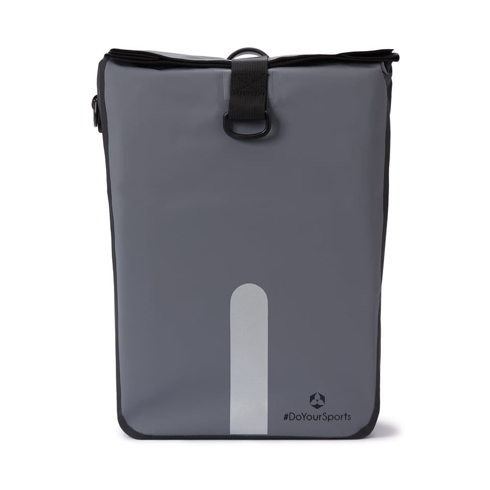 #DoYourSports Fahrradtasche "Roll-Top" 3in1 Hinterradtasche 21L (1-tlg), wasserabweisend für alle Gepäckträger mit Haltegriff Reflektor
