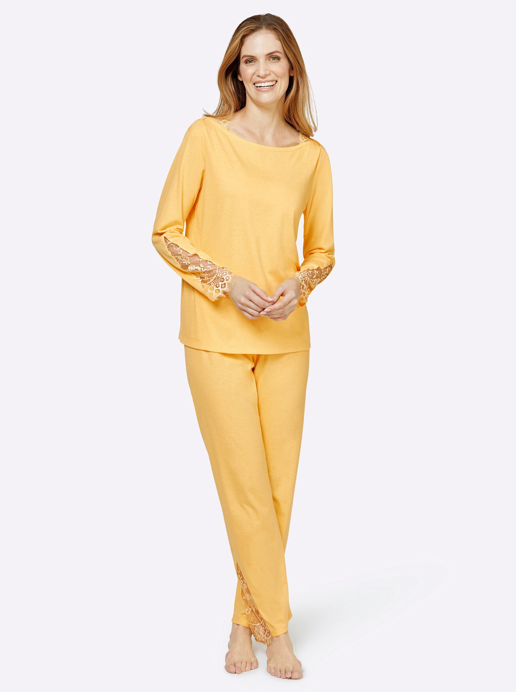 gelb Schlafanzug Cybèle