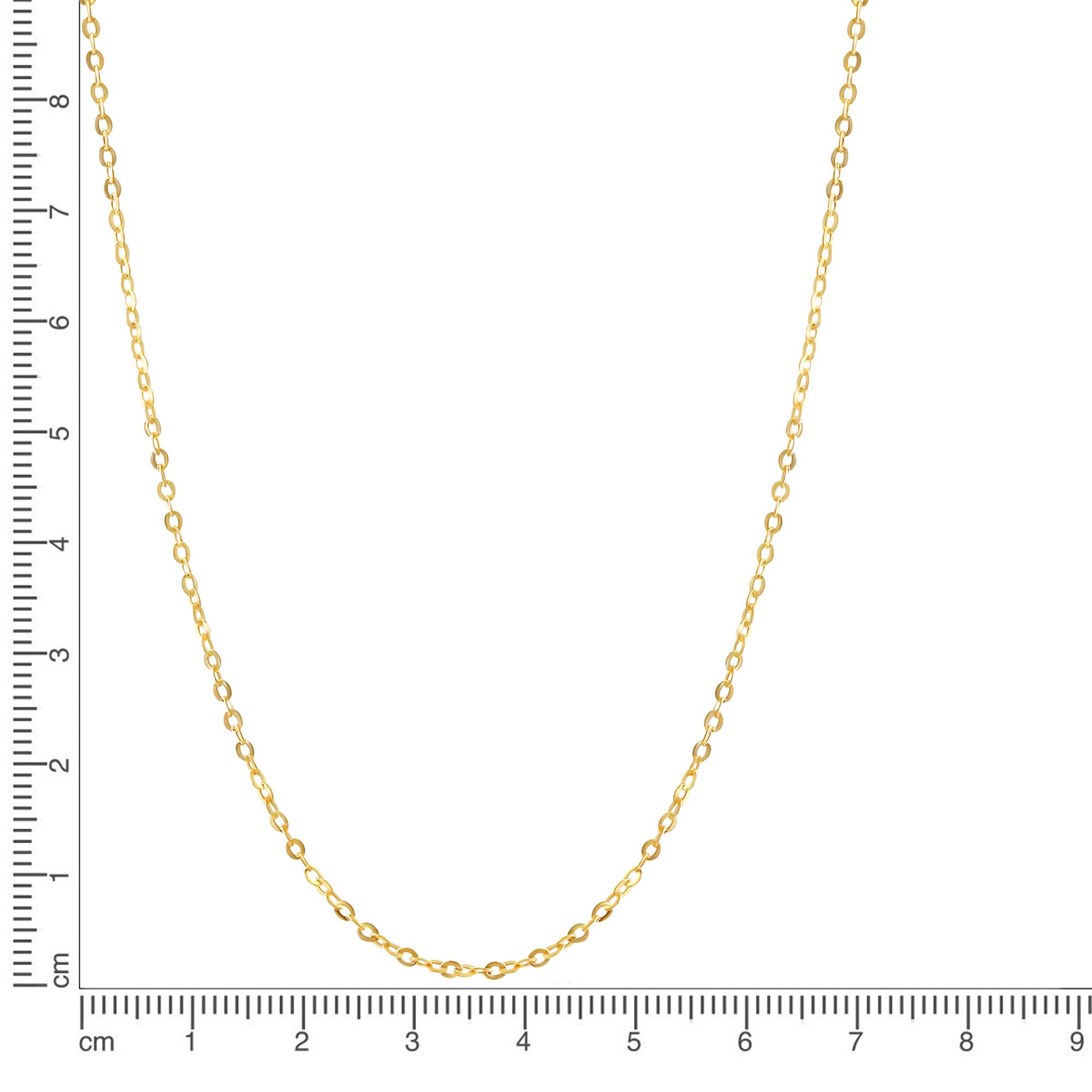 Fascination by Ellen K. Collierkettchen Gold 333 Ankerkette mit einer Länge günstig online kaufen