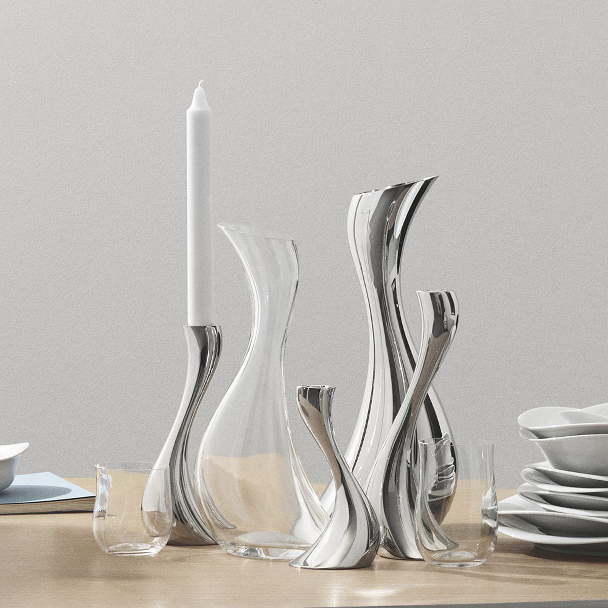 Georg Jensen Karaffe Cobra