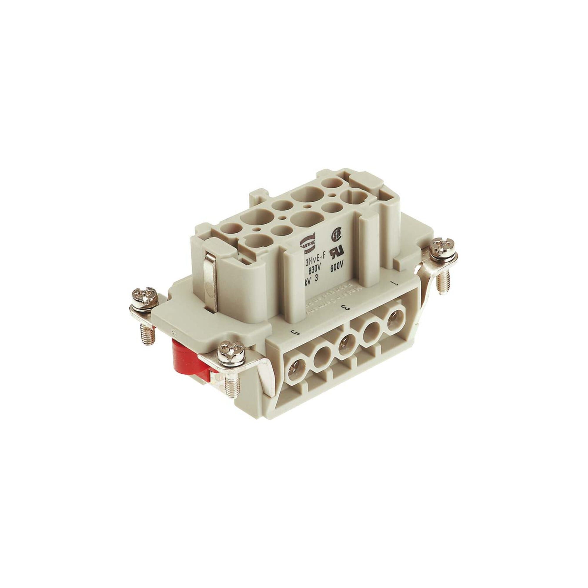 Harting Steckdose Harting Kontakteinsatz 6p f. Buchsenkontakt 09340032701