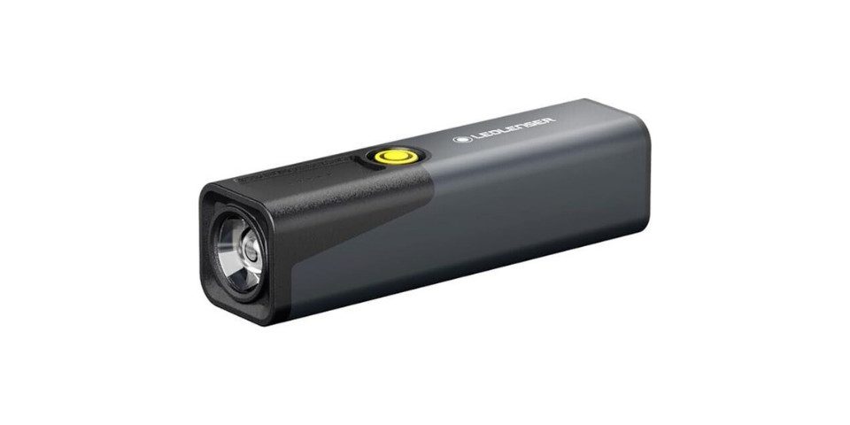 Led Lenser LED Taschenlampe iW3R LED Arbeitsleuchte Aufladbar Powerbank-Funktion Arbeit, Wiederaufladbar, widerstandsfähig