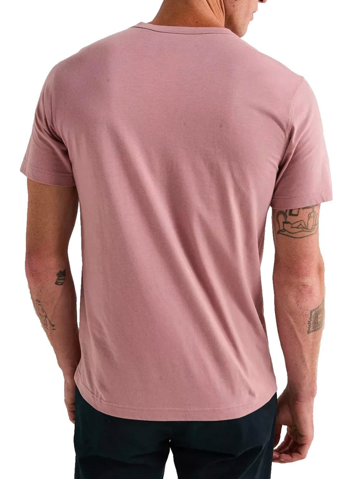 Belstaff T-Shirt Retro 1924 Patch Regular Fit Shirt Gesticktem Rand versehe günstig online kaufen