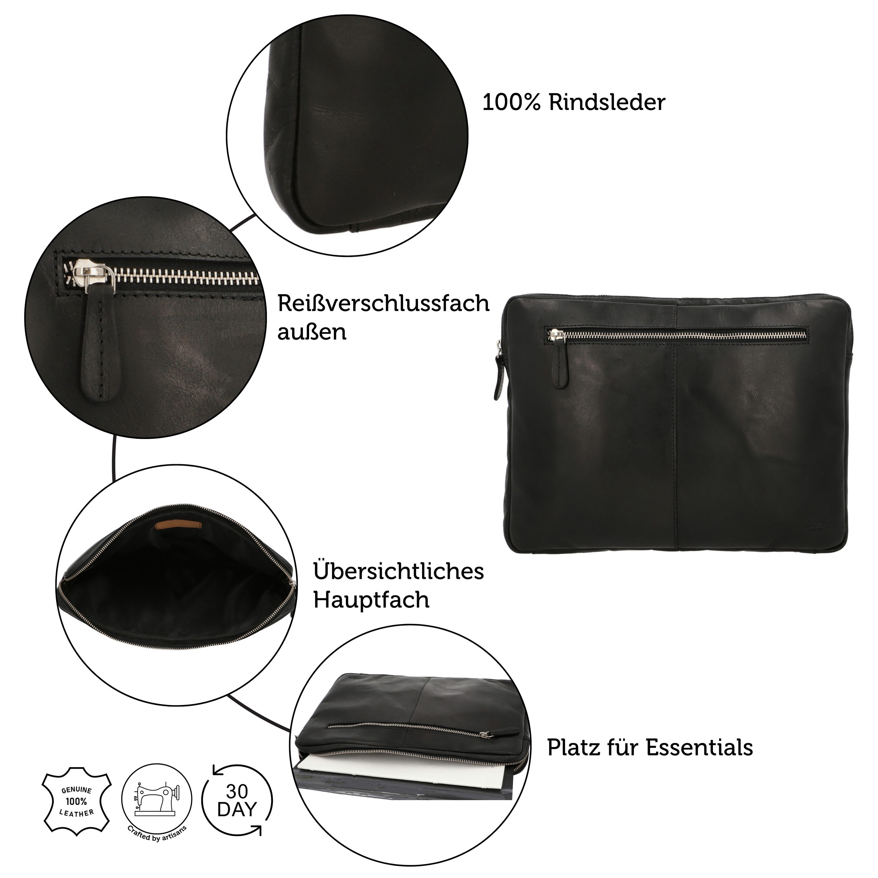 Gusti Leder Laptoptasche Gusti Leder Laptoptasche Austin