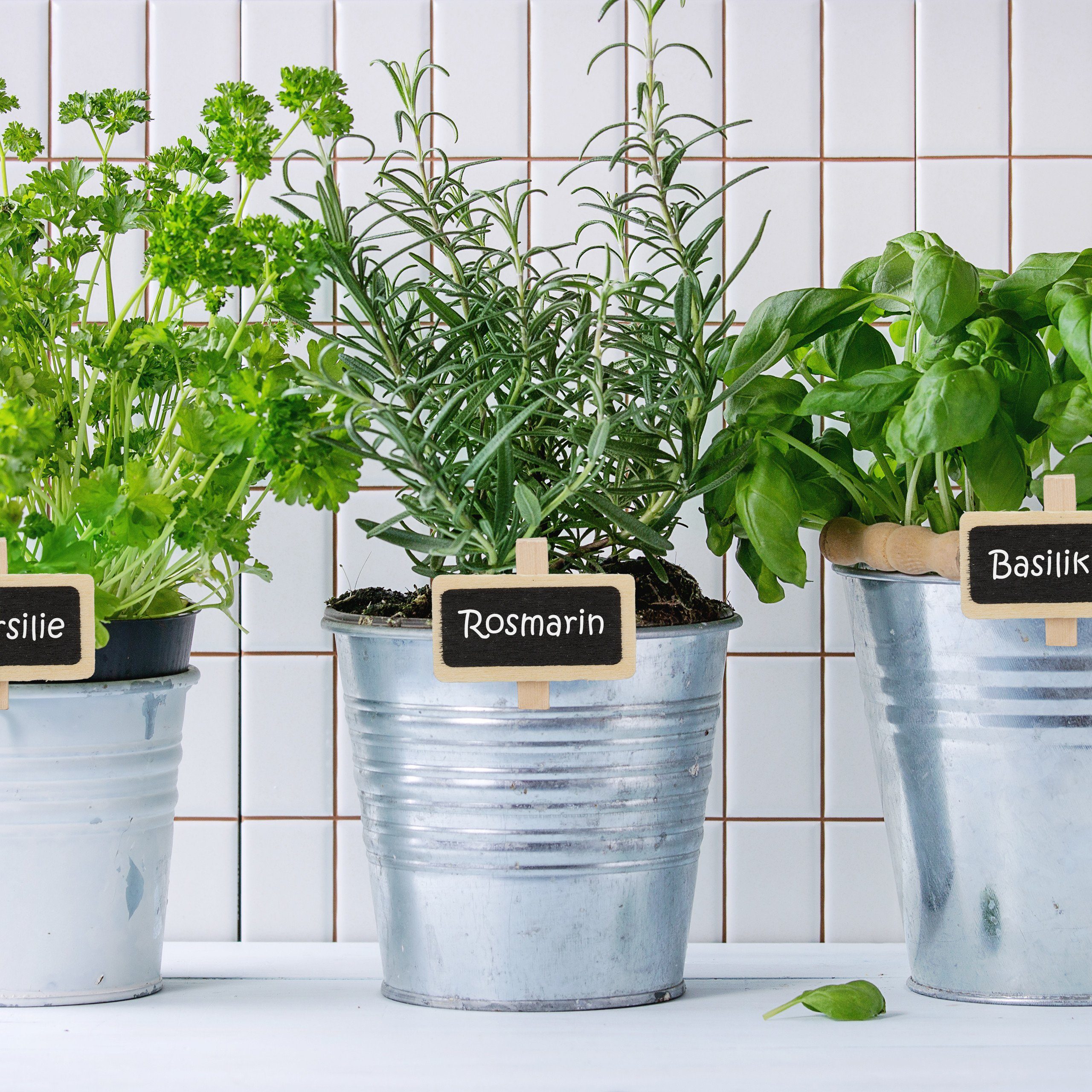 relaxdays Dekohänger Tafelklammern zum Beschriften günstig online kaufen