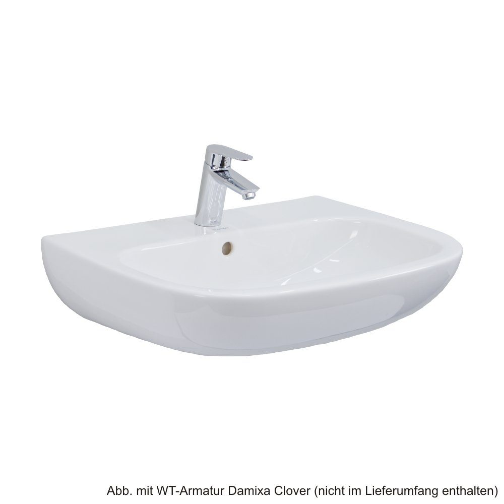 Duravit Waschtischarmatur Duravit D-Code Waschtisch 60x46cm günstig online kaufen
