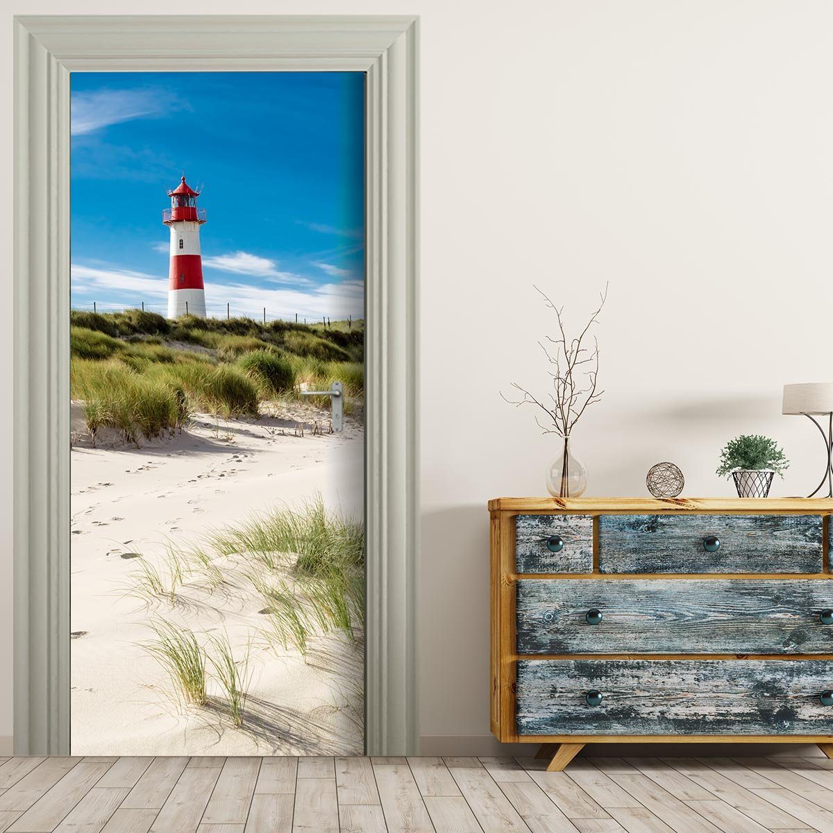 Stickerprofis Türtapete LEUCHTTURM, Premiumklasse, selbstklebend günstig online kaufen