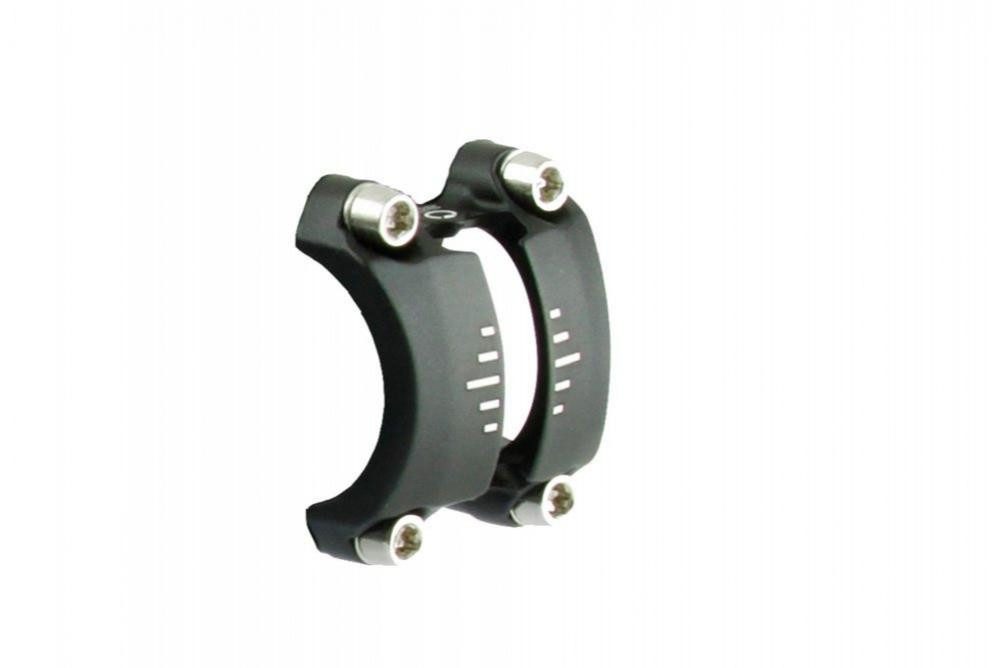 by.schulz Fahrradlenker By,Schulz Vorbaukappe SDS 4-Loch Ø31,8 mm schwarz inkl. 4x M5 T25 Schr